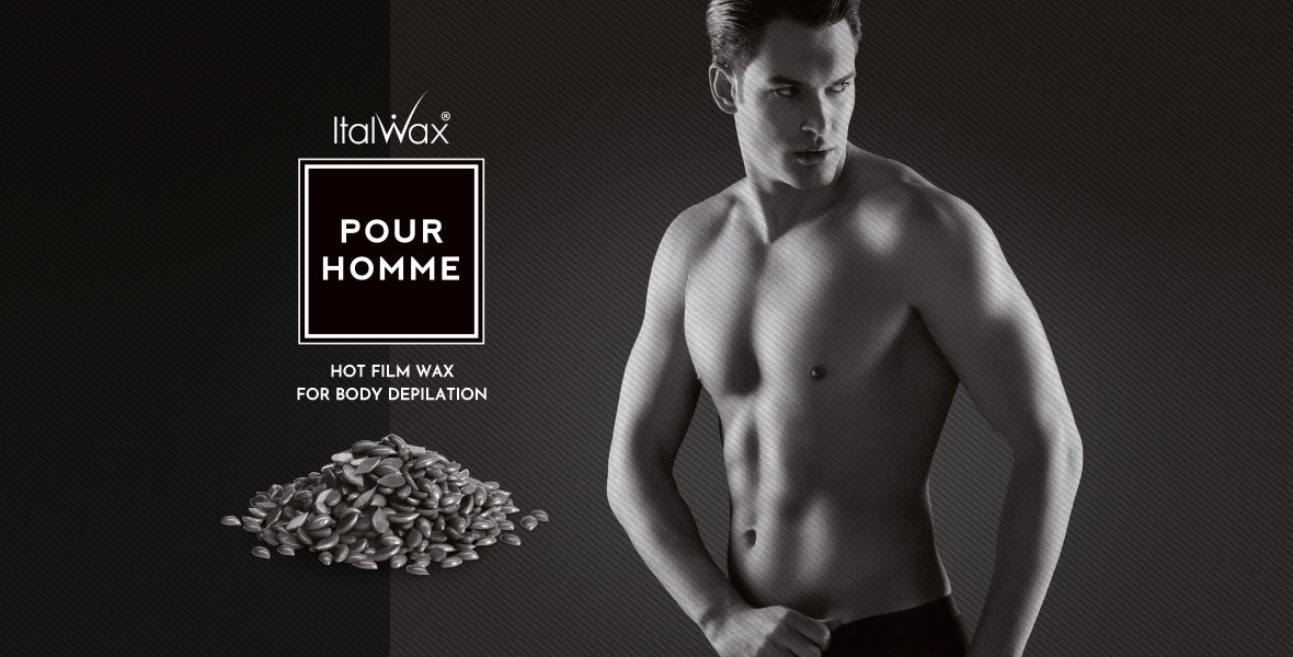 ItalWax Pour Homme Cire en feuille pour hommes 100 g