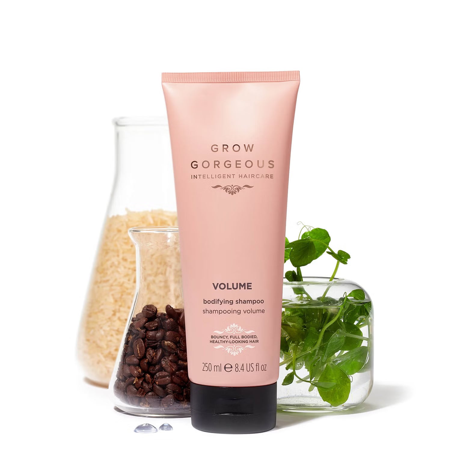 GROW GORGEOUS Volume Bodifying Shampoo - Shampooing volumateur, 250 ml