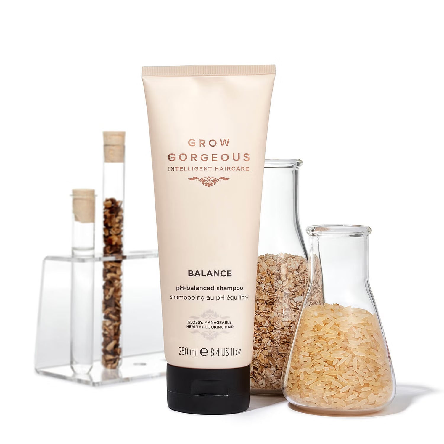 GROW GORGEOUS Balance Shampooing équilibrant le pH - Shampooing équilibrant le pH, 250 ml