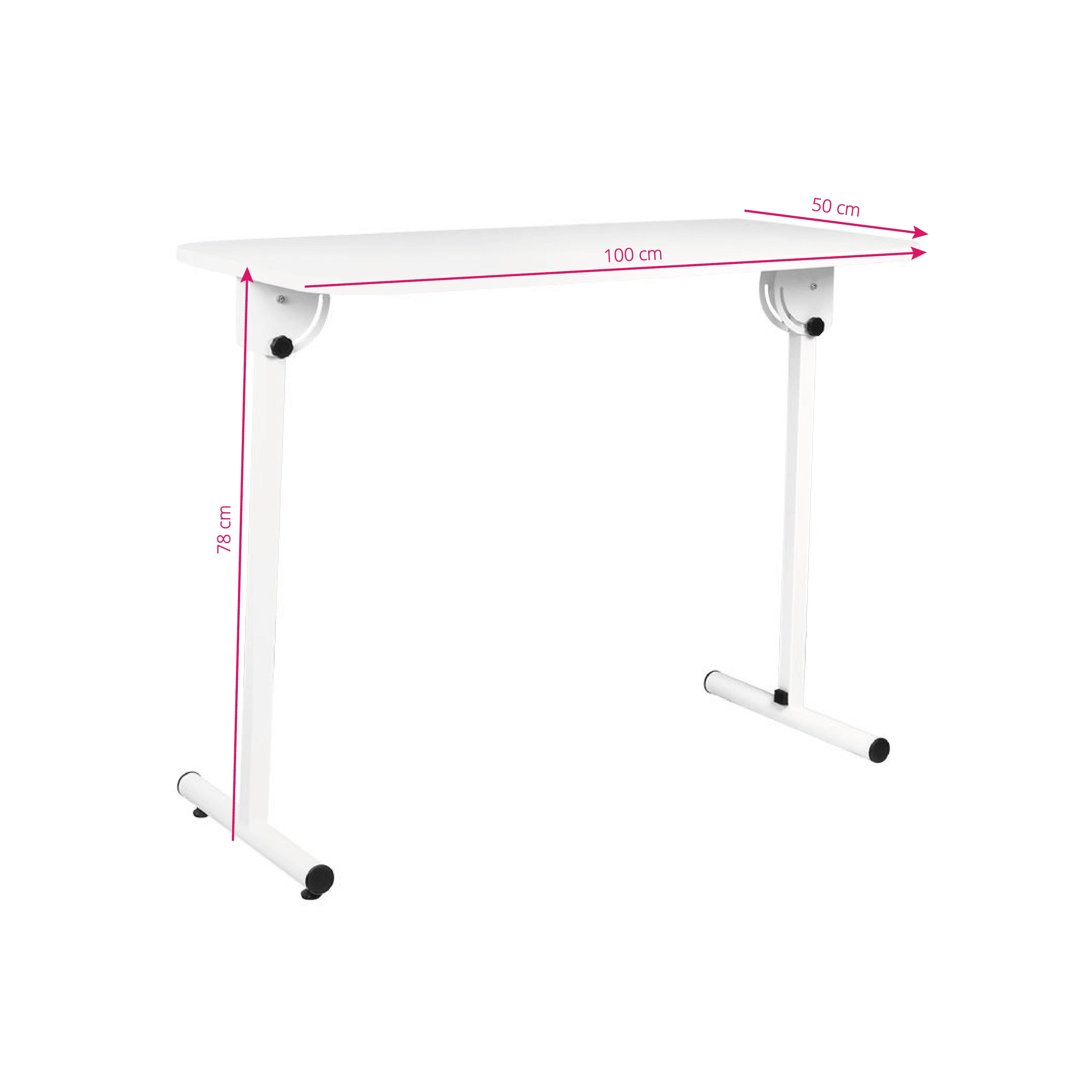 Table de manucure pliante et mobile