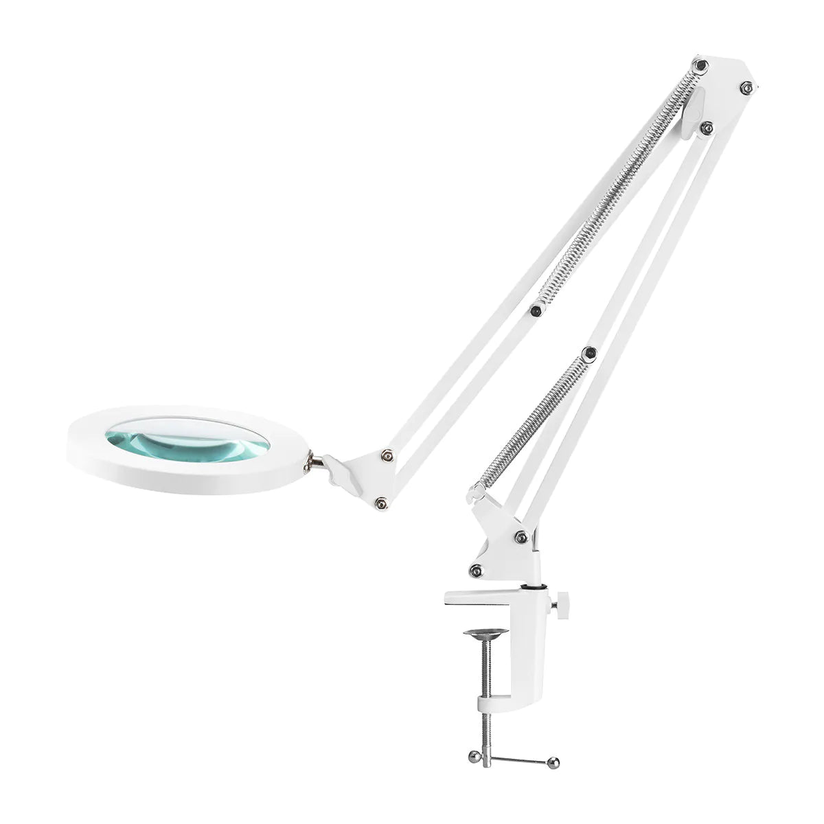 LED table lamp with magnifying glass TOP MAGNIFIER GLOW 308, White