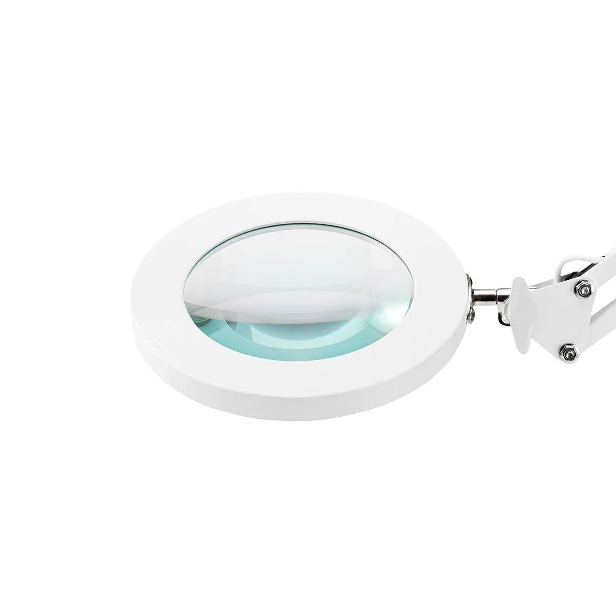 Lampe de table à LED avec loupe TOP MAGNIFIER GLOW 308, blanche