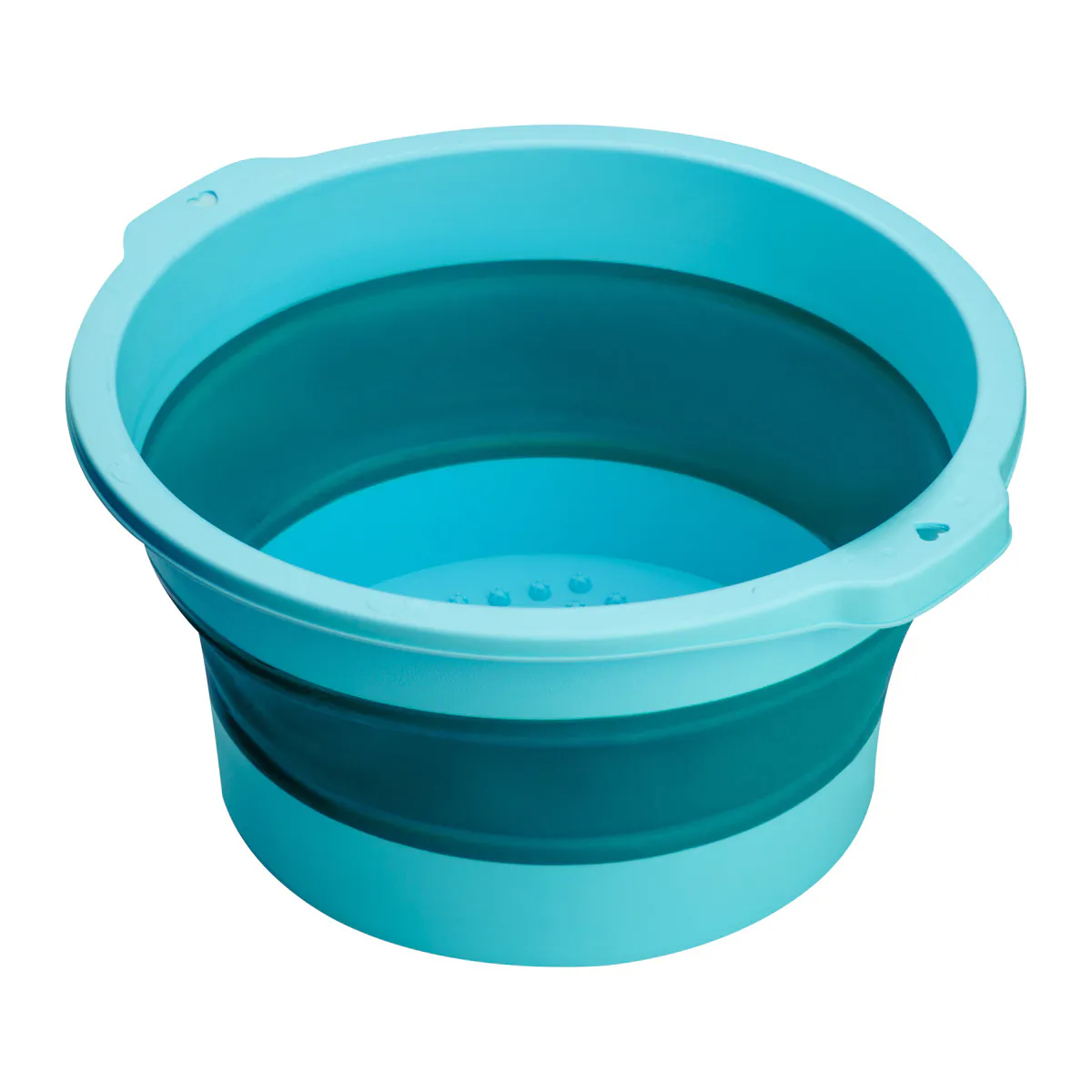 Bac pliable pour pédicure, bleu