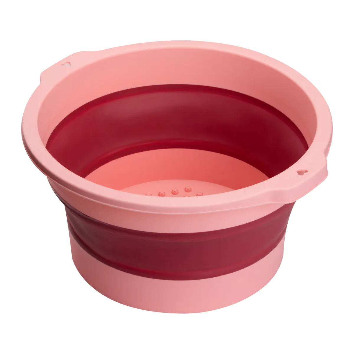 Bol pliable pour pédicure, rose