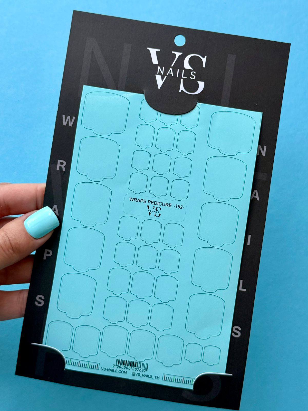 VS NAILS Bandes de pédicure n° 192