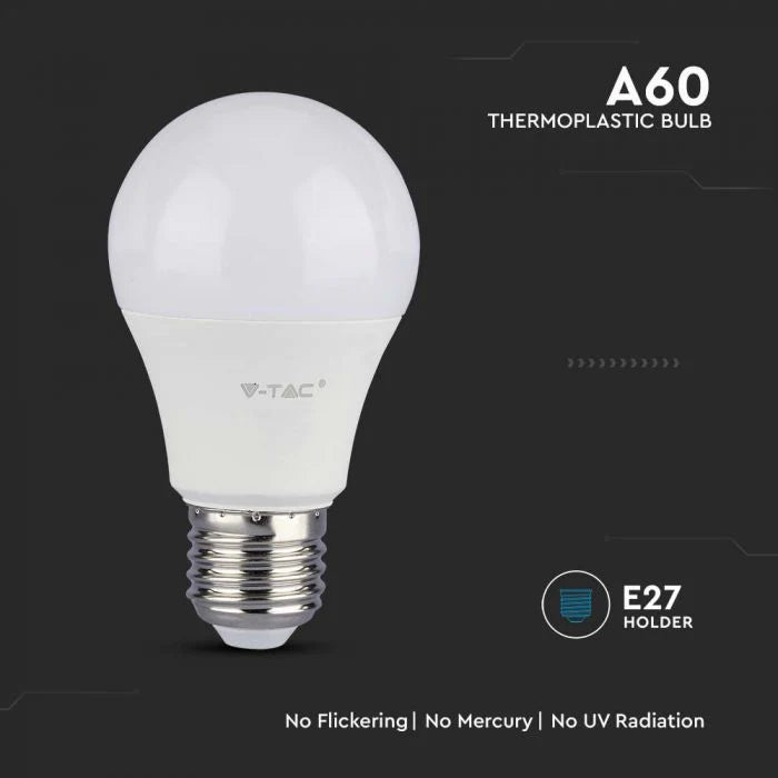Ampoule LED E27 10,5 W (1 055 lm), SAMSUNG, A60, IP20, lumière blanche froide 6 500 K