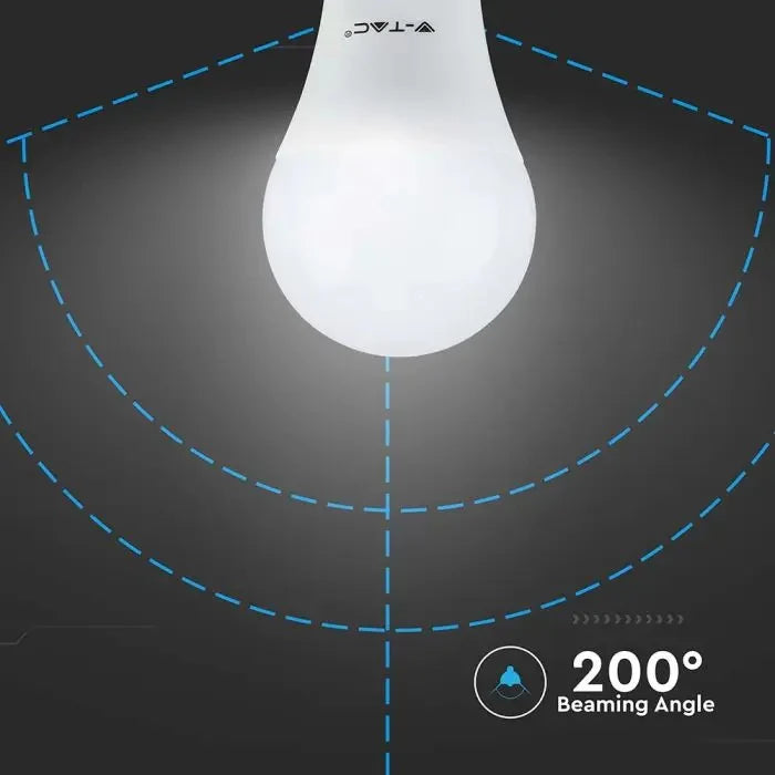 Ampoule LED E27 8,5 W (806 lm), A60, IP20, lumière blanche froide 6500 K