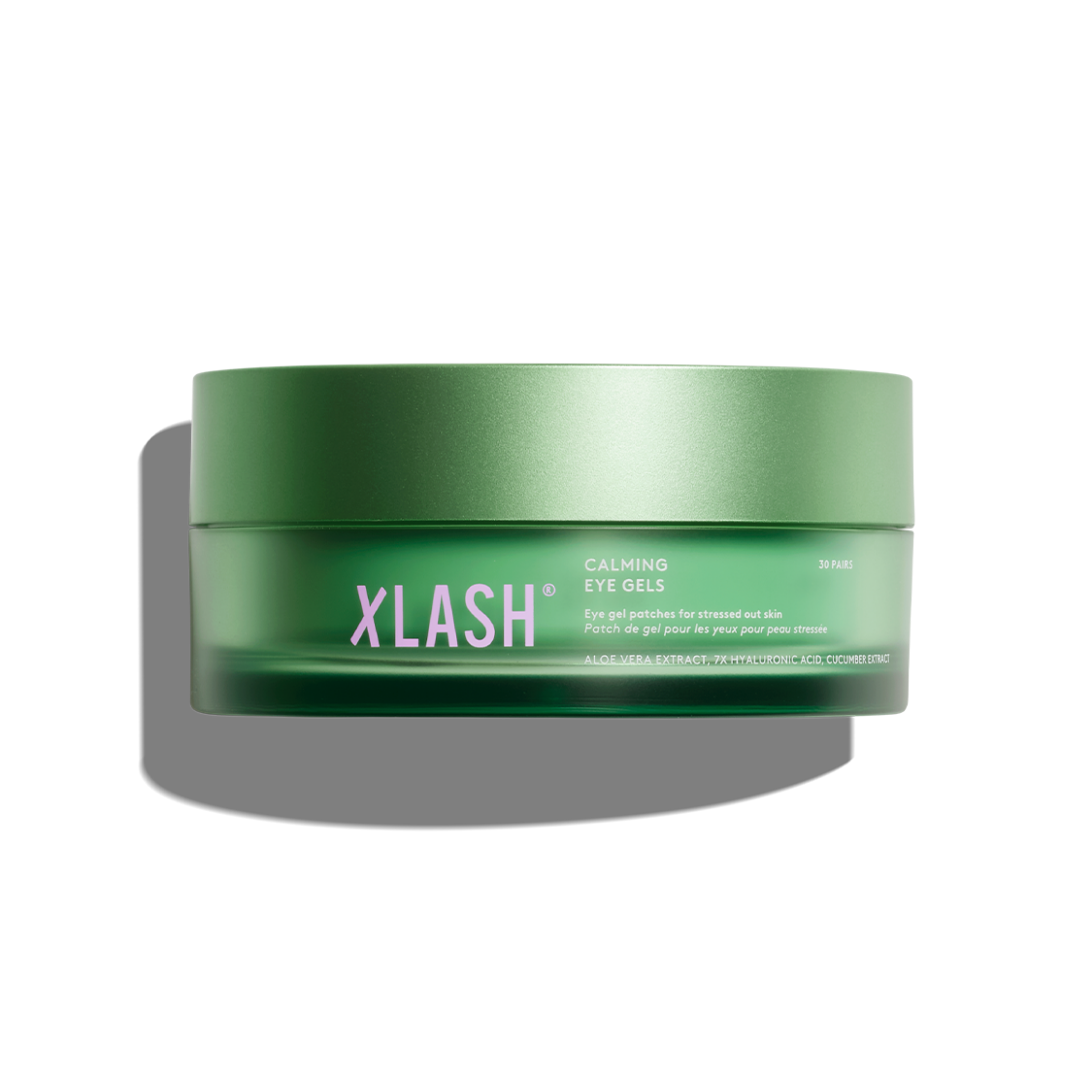 XLASH - Patchs apaisants pour les yeux (gels hydro), 60 pièces