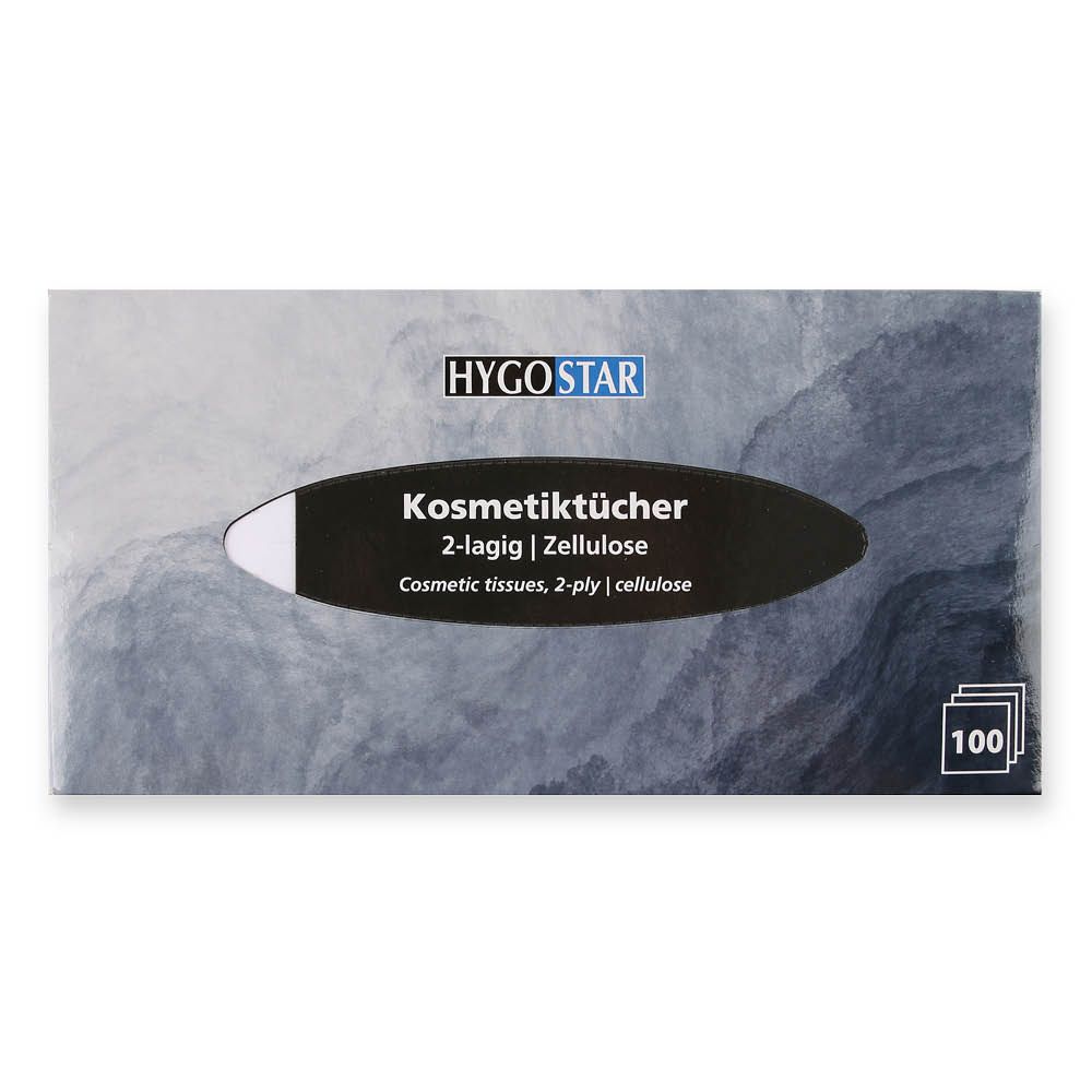 Lingettes cosmétiques Hygostar, 100 pièces