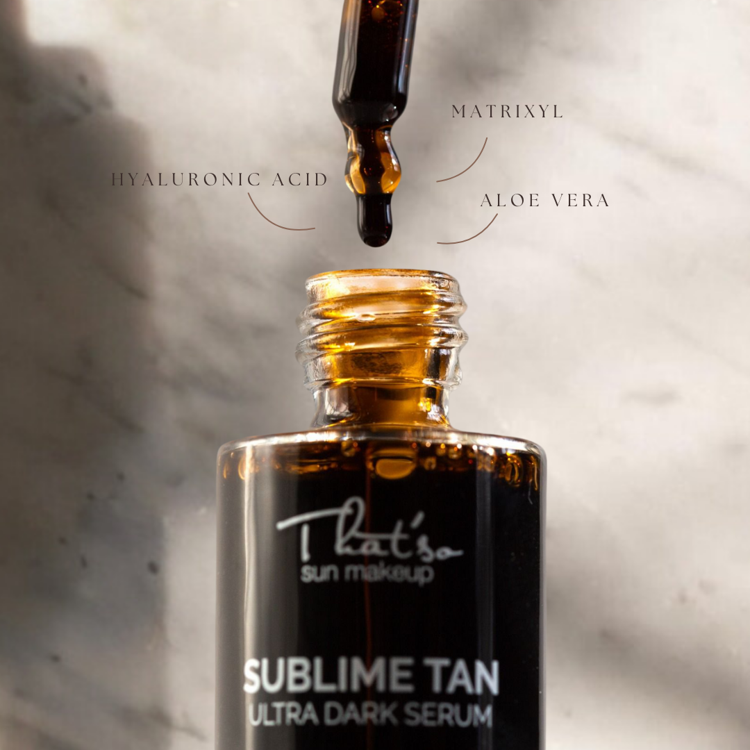 Sérums THAT'SO Sublime Tan Drops Ultra Dark Pašiedeguma, 30 ml