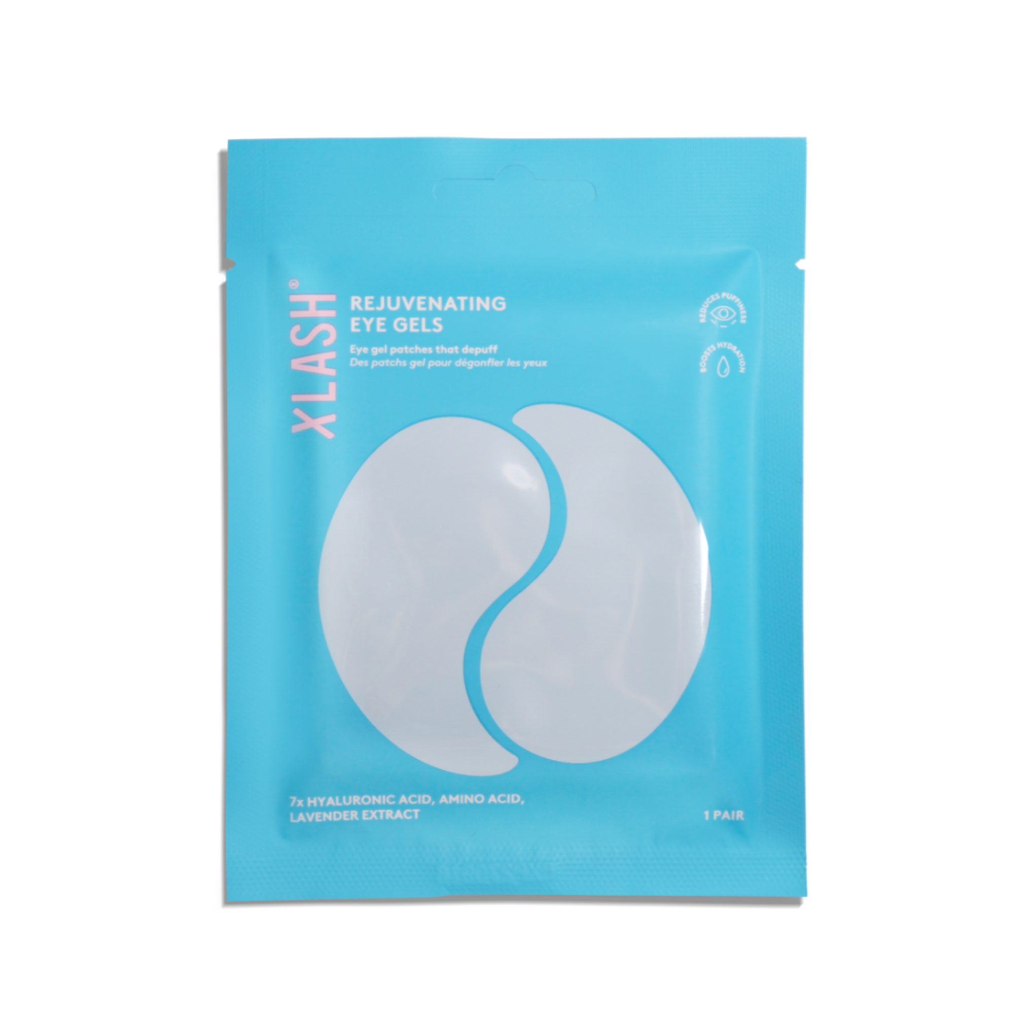 XLASH Rejuvenating Eye Gels - patchs hydrogel pour les yeux, 1 paire