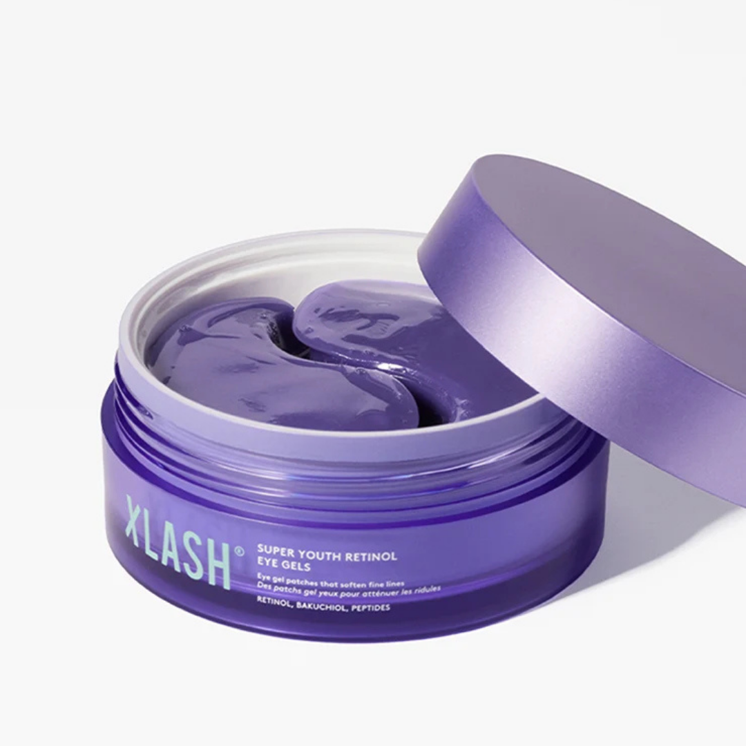 XLASH Super Youth Retinol Eye Gels - patchs hydrogel, 60 pièces
