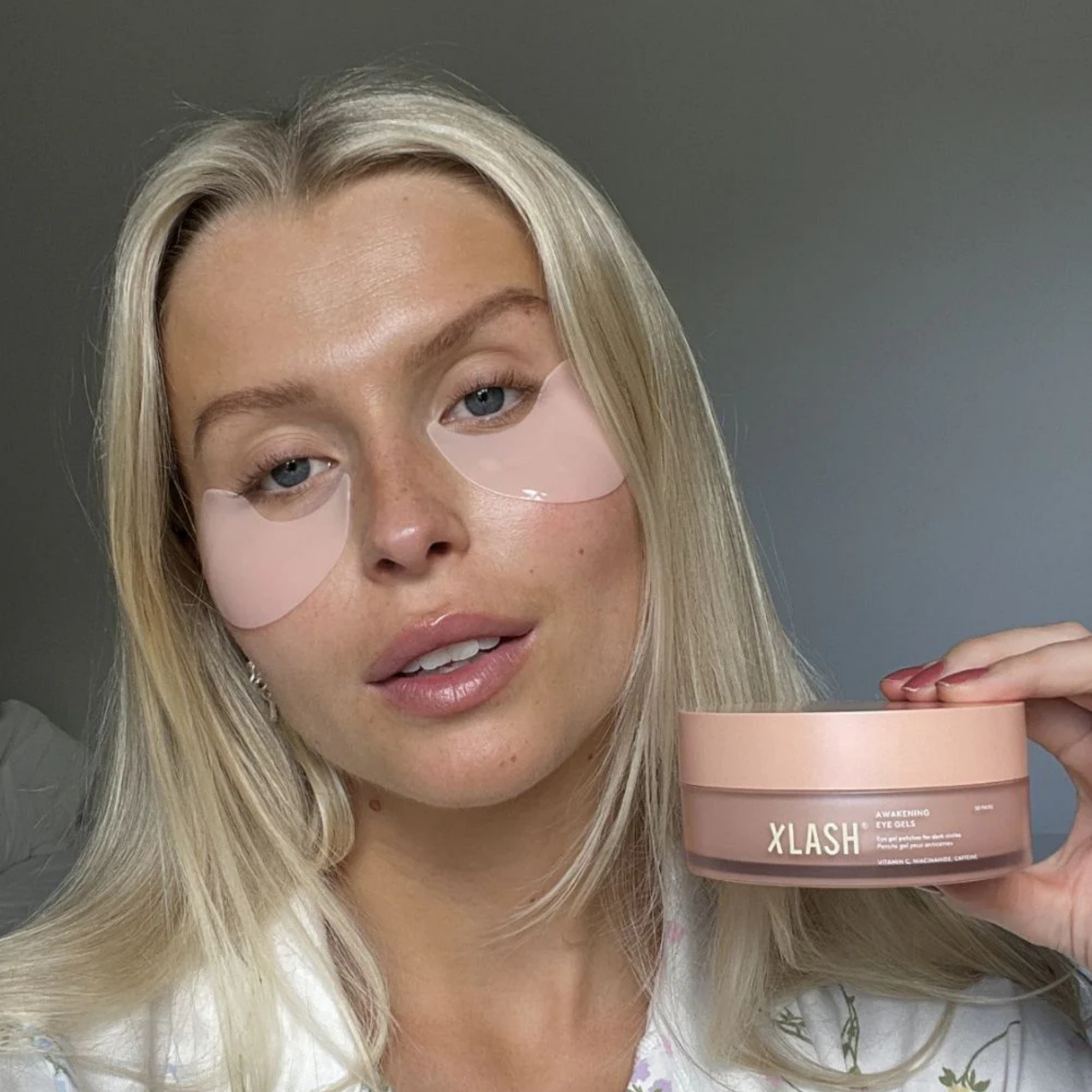 XLASH Awakening Eye Gels - patchs hydrogel, 60 pièces