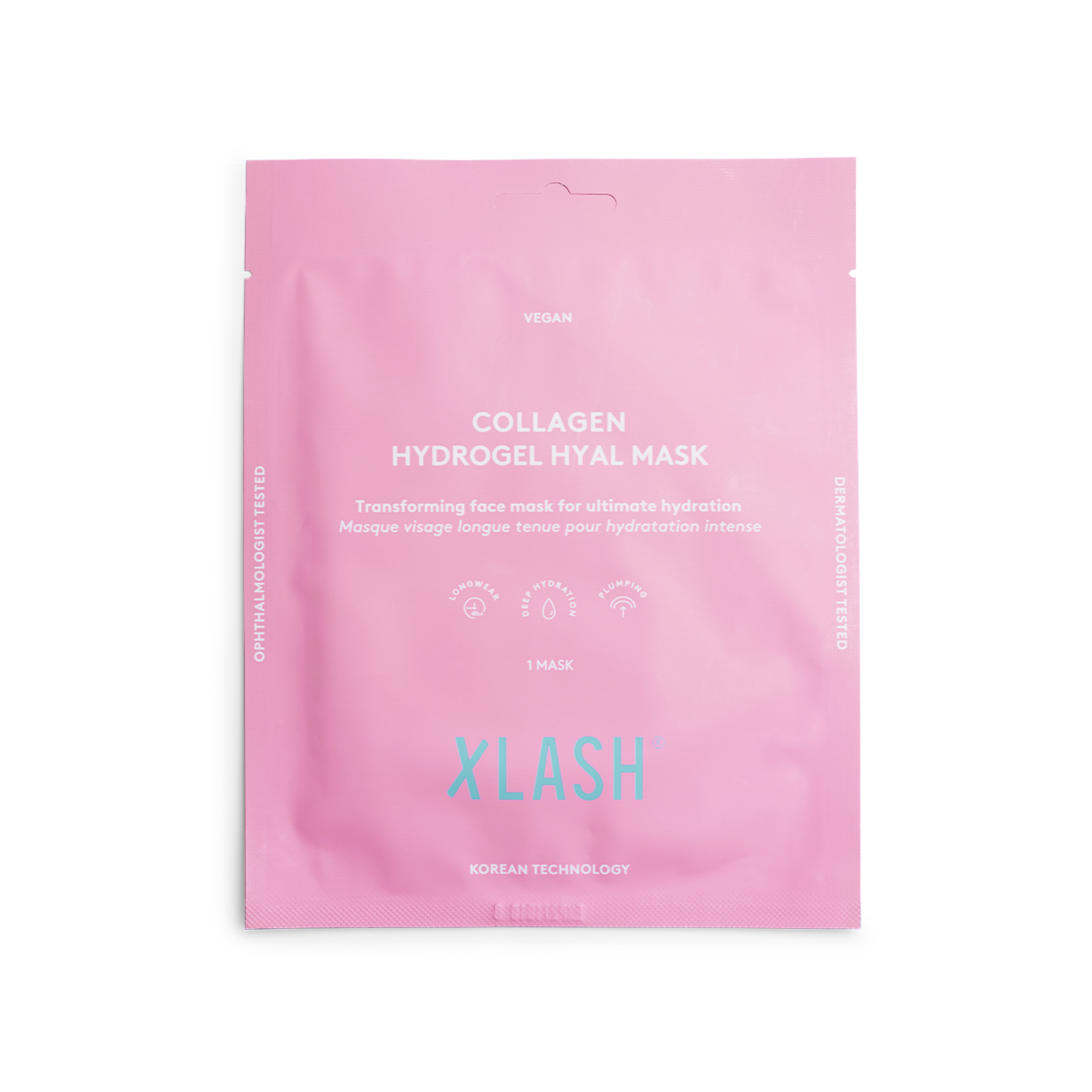 XLASH Collagen Hydrogel Hyal Mask - collagen hydrogel hyaluronic acid mask, 1 g