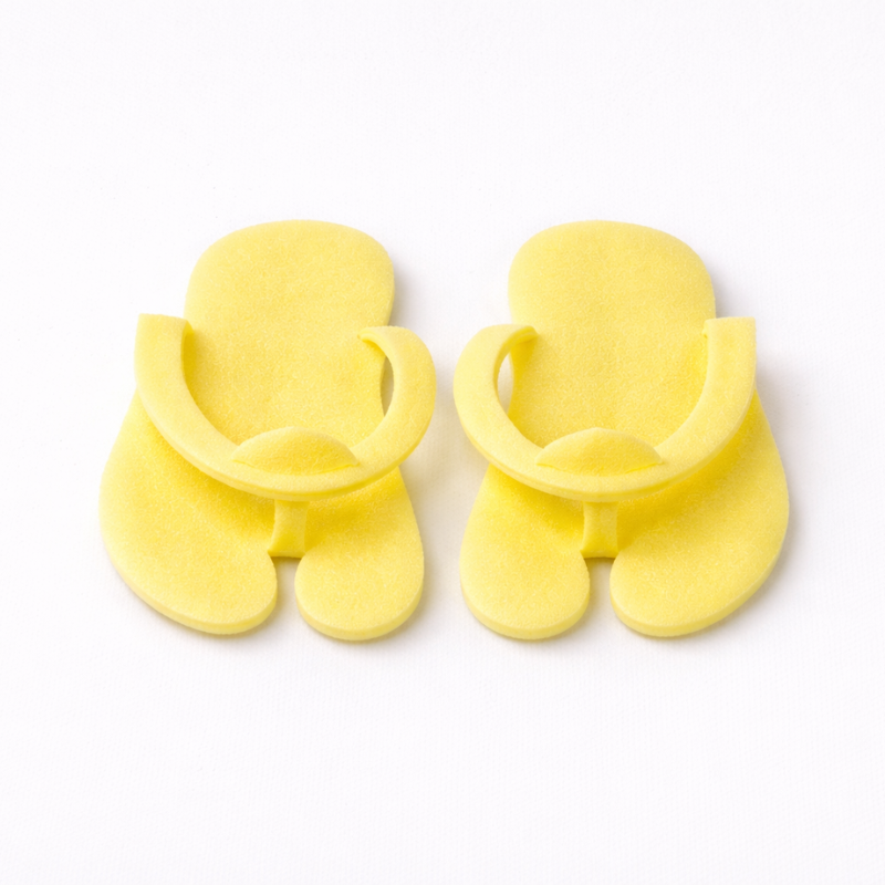 PW Chaussettes jetables Foam, 10 pcs, jaunes