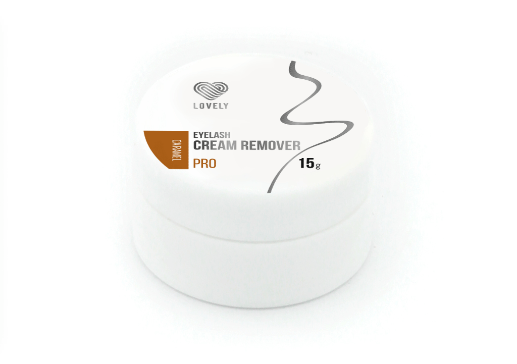 LOVELY Démaquillant crème pour les cils Caramel, 15 g