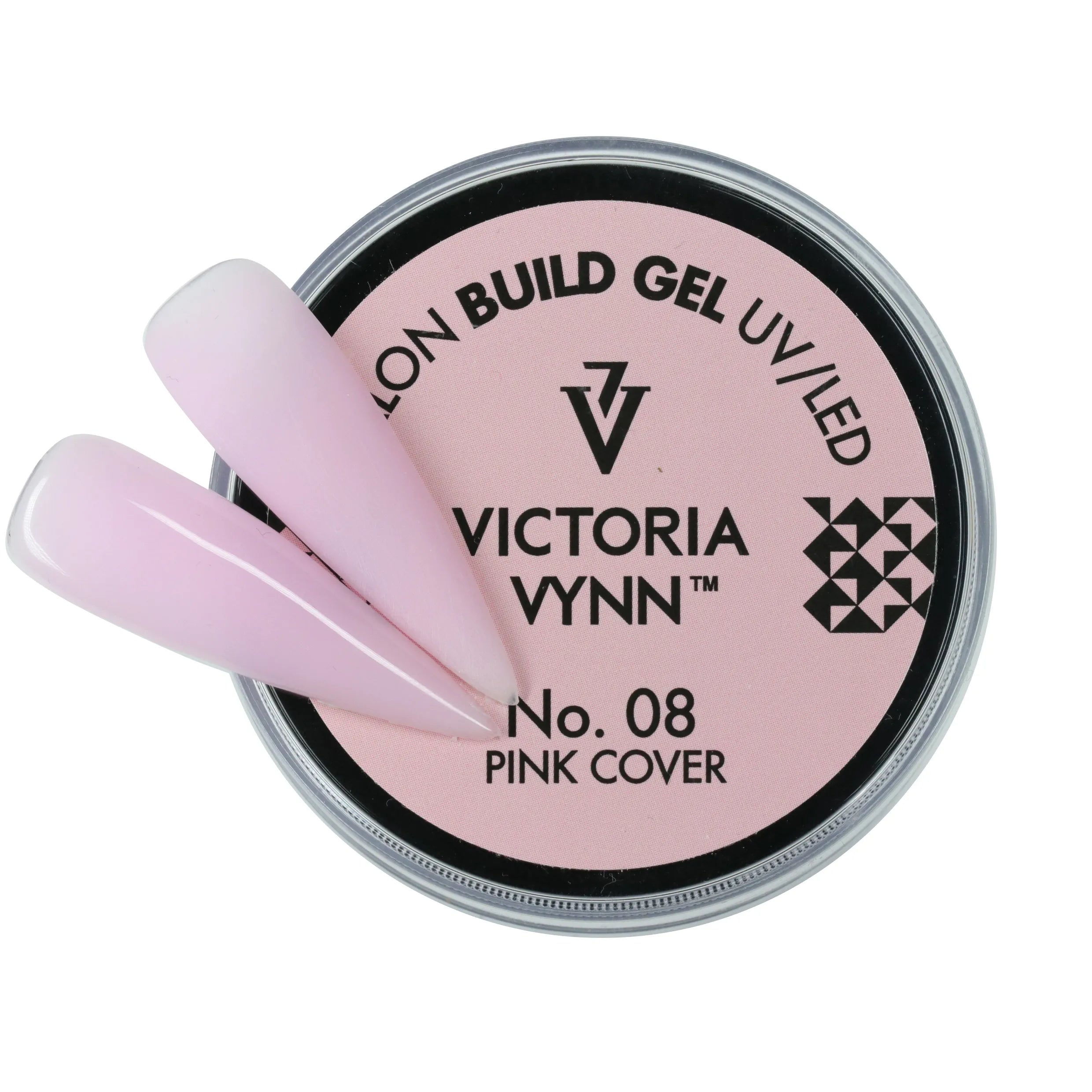 Victoria Vynn 08 Gel de modelage, 15 ml, couvercle rose