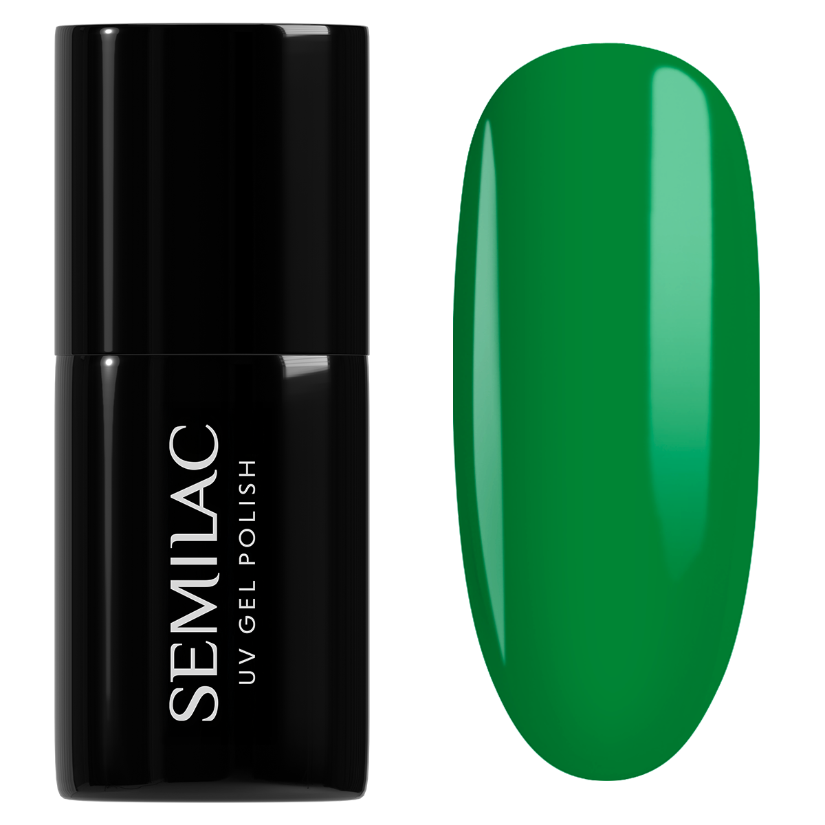 -985 Semilac UV Gel Polish Hailey Green 7 ml