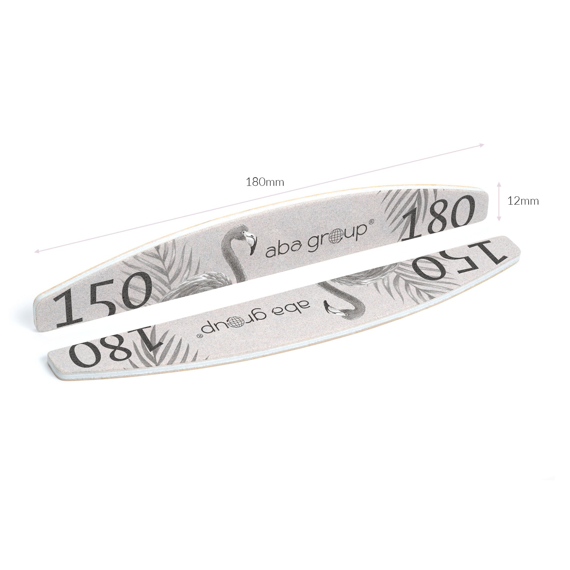Lime à ongles ABA demi-lune 150/180 - 1 pièce