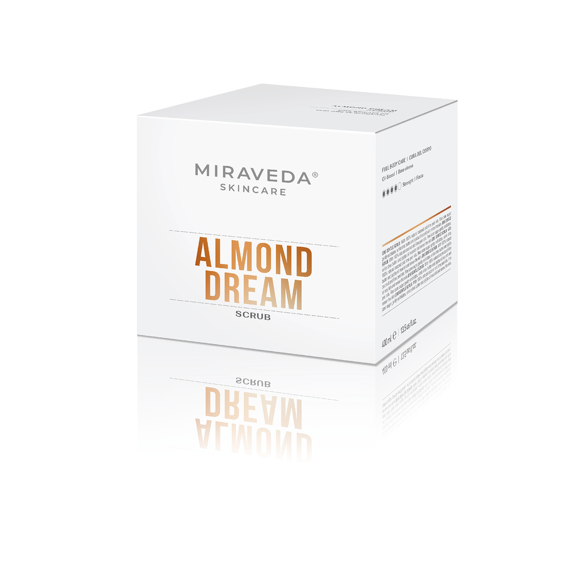 ItalWax Miraveda Almond Dream Body Scrub, 400 ml