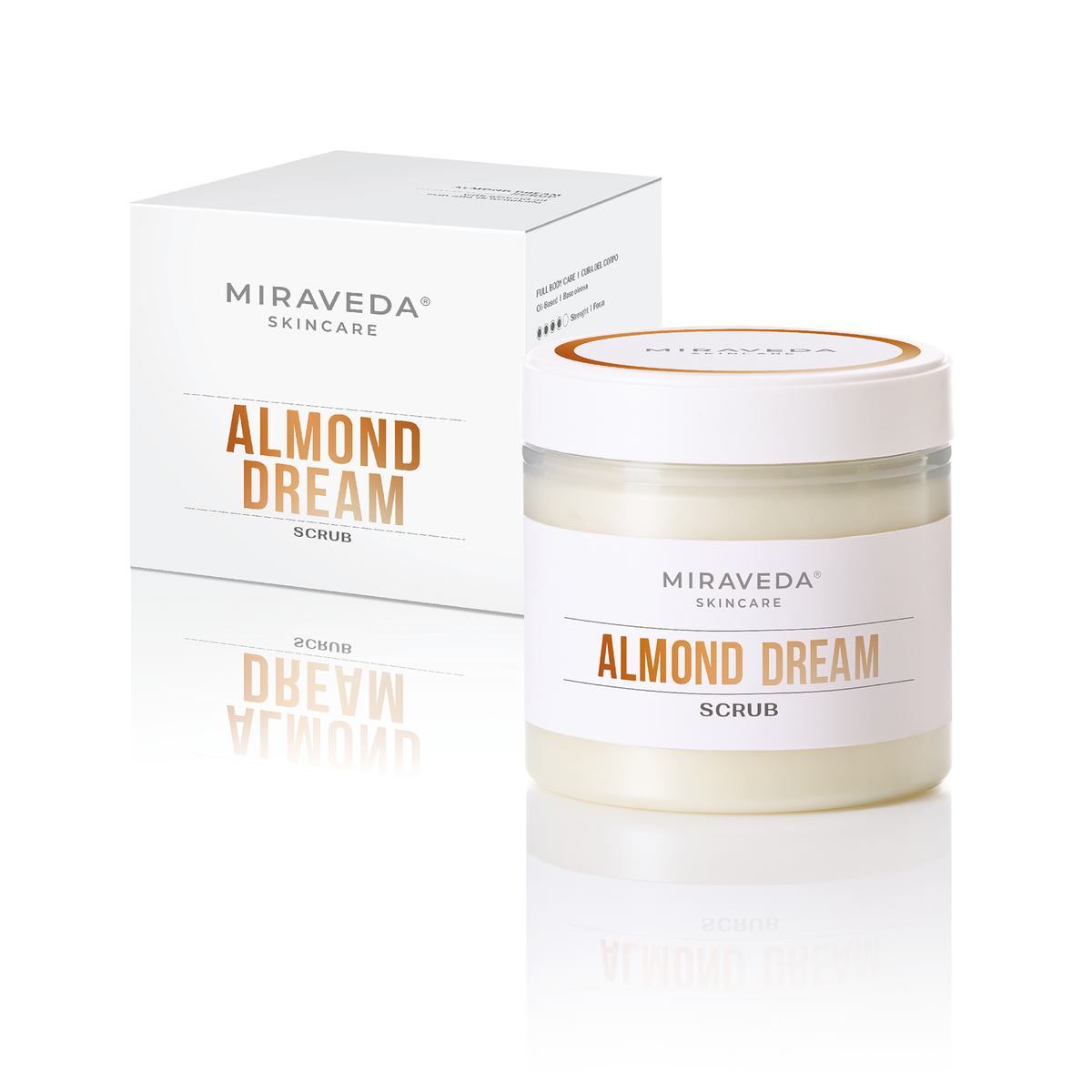 ItalWax Miraveda Almond Dream Body Scrub, 400 ml