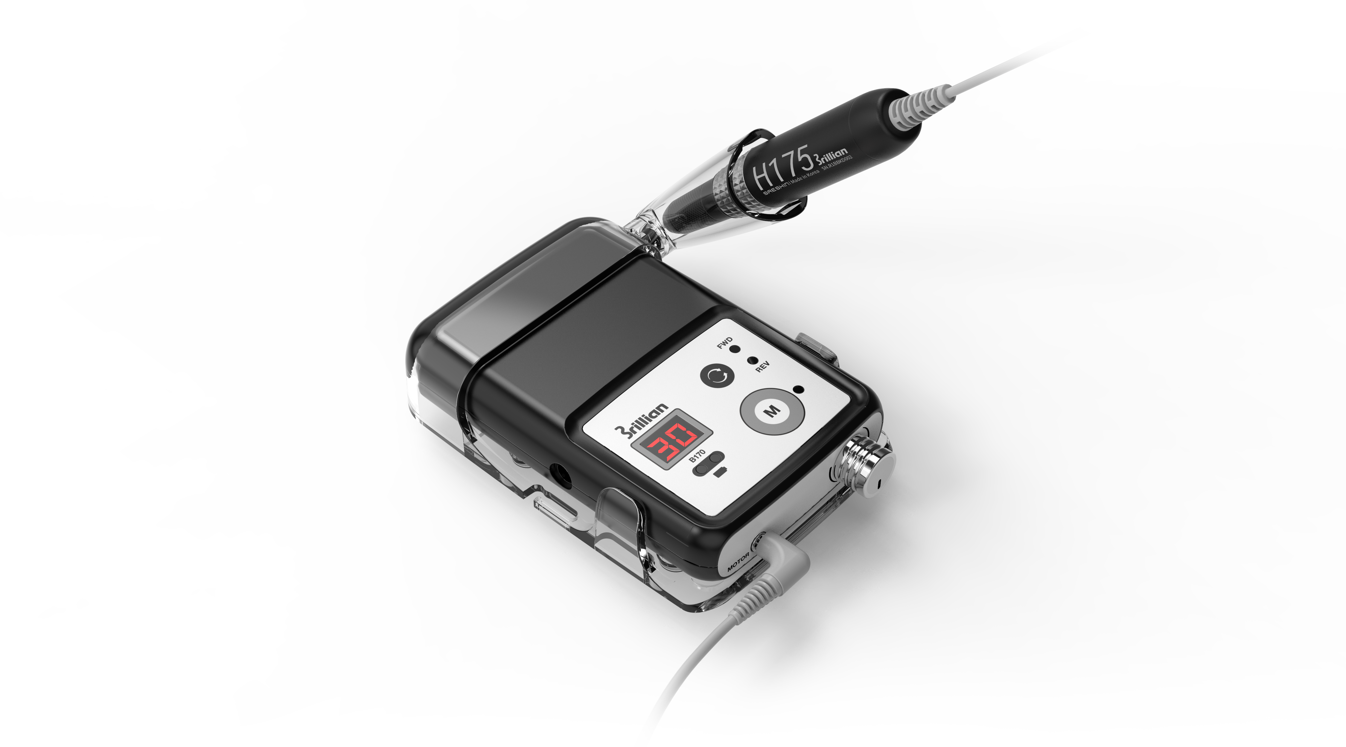STRONG SAESHIN B170 (Black)/H175 (Black) with battery (30,000 rpm)