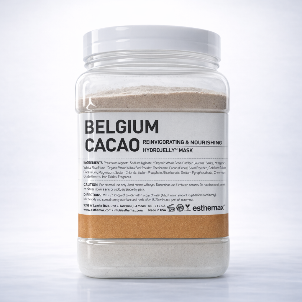 ESTHEMAX BELGIQUE MASQUE HYDROGEL AU CACAO 887 g