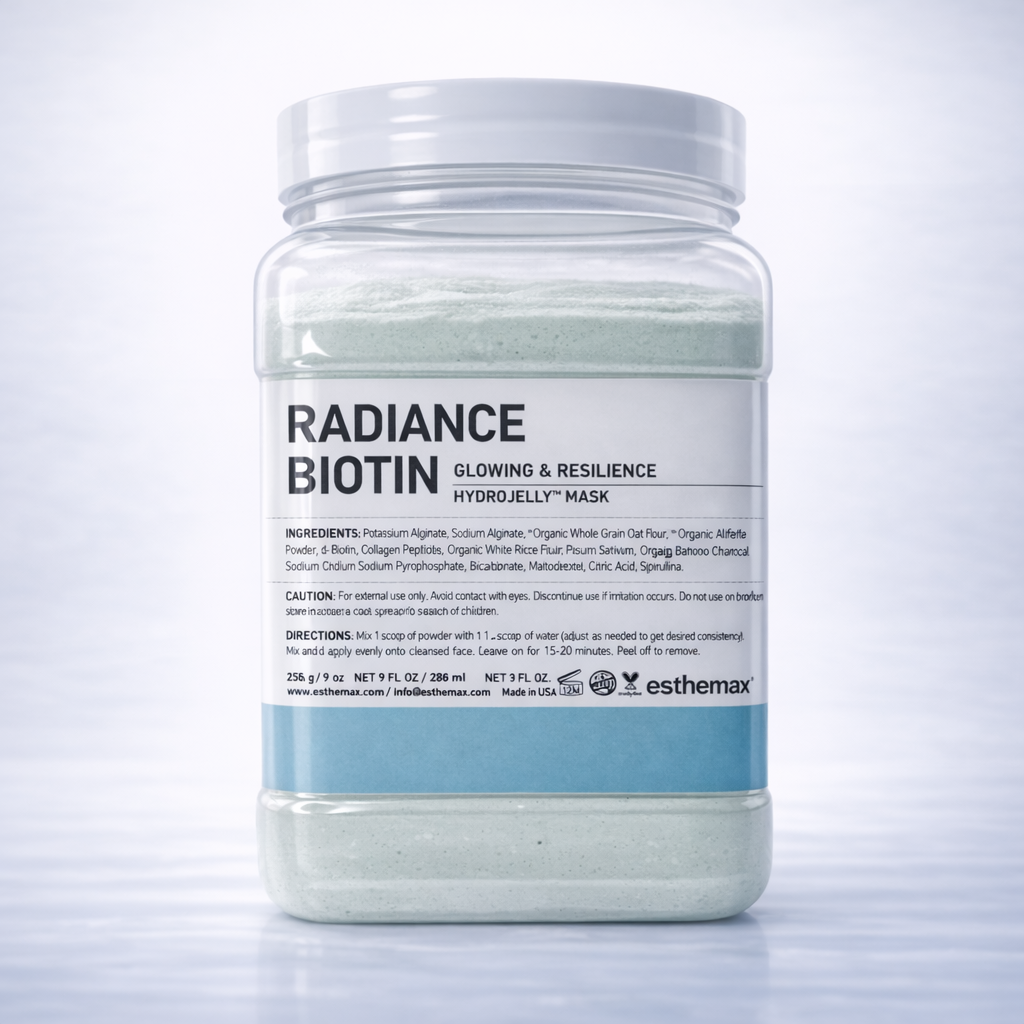 MASQUE HYDROGEL ESTHEMAX RADIANCE À LA BIOTINE 887 g