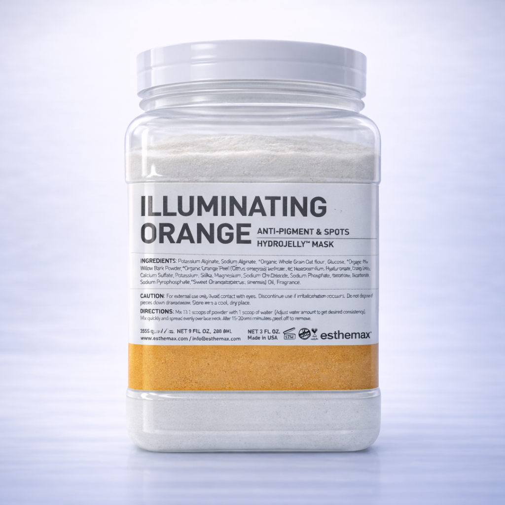 MASQUE HYDROGEL ÉCLAIRCISSANT À L'ORANGE ESTHEMAX 887 g