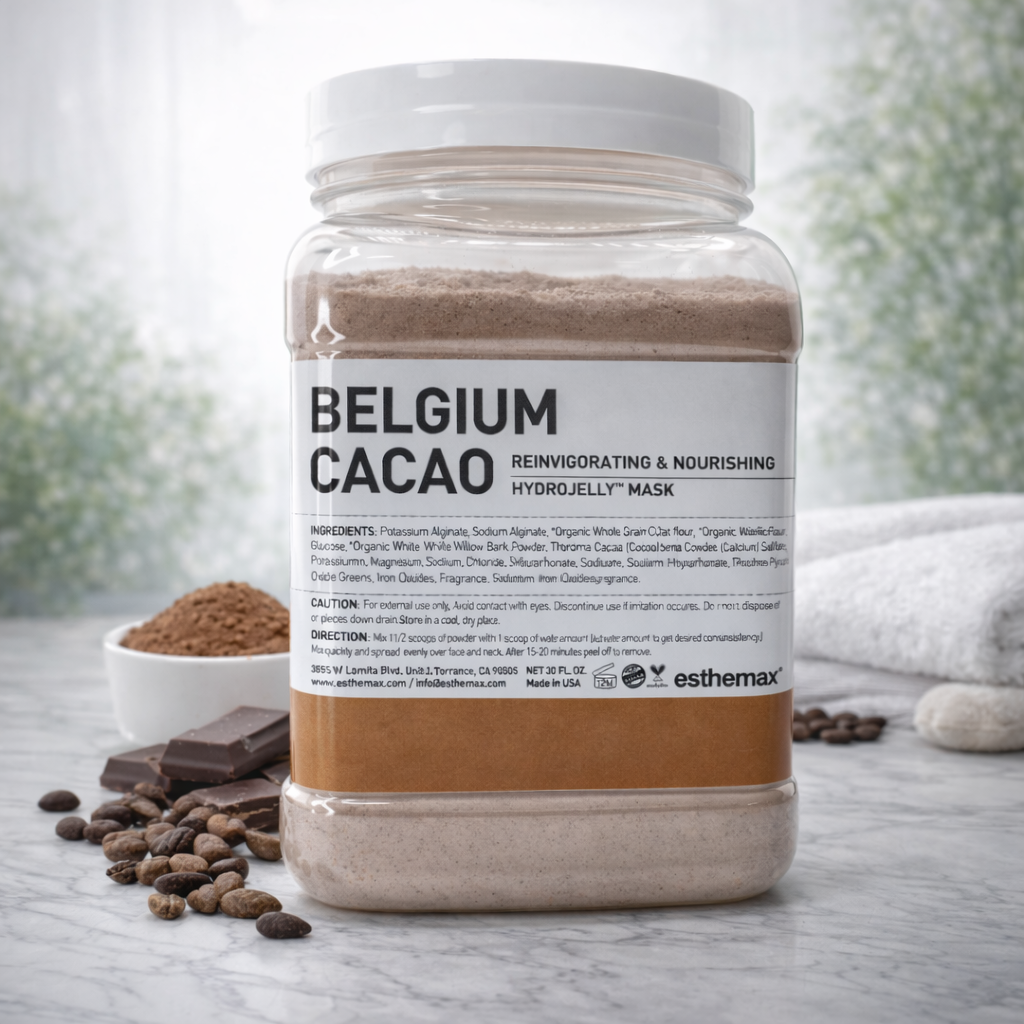 ESTHEMAX BELGIQUE MASQUE HYDROGEL AU CACAO 887 g