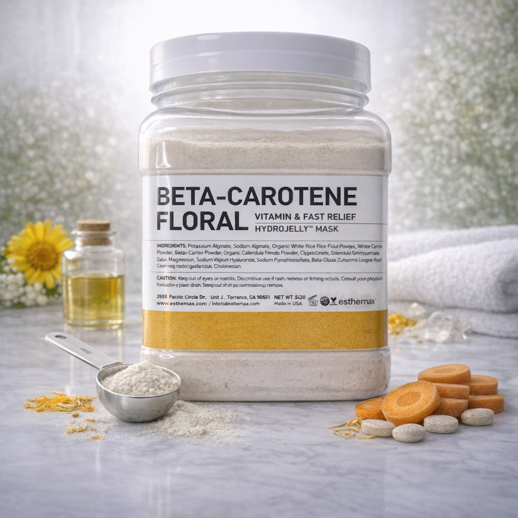 Masque hydrogel floral au bêta-carotène ESTHEMAX, 887 g