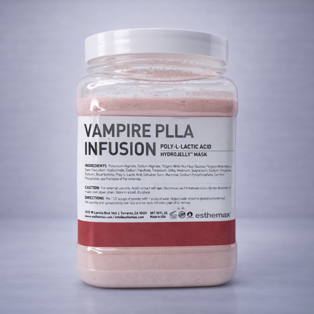 Masque hydrogel ESTHEMAX VAMPIRE PLLA à l'infusion, 887 g