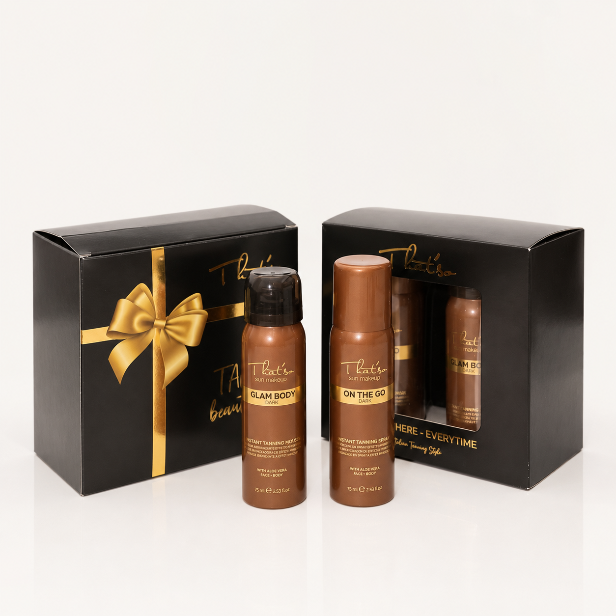 Ensemble THAT'SO TANNING BOX, 2 x 75 ml