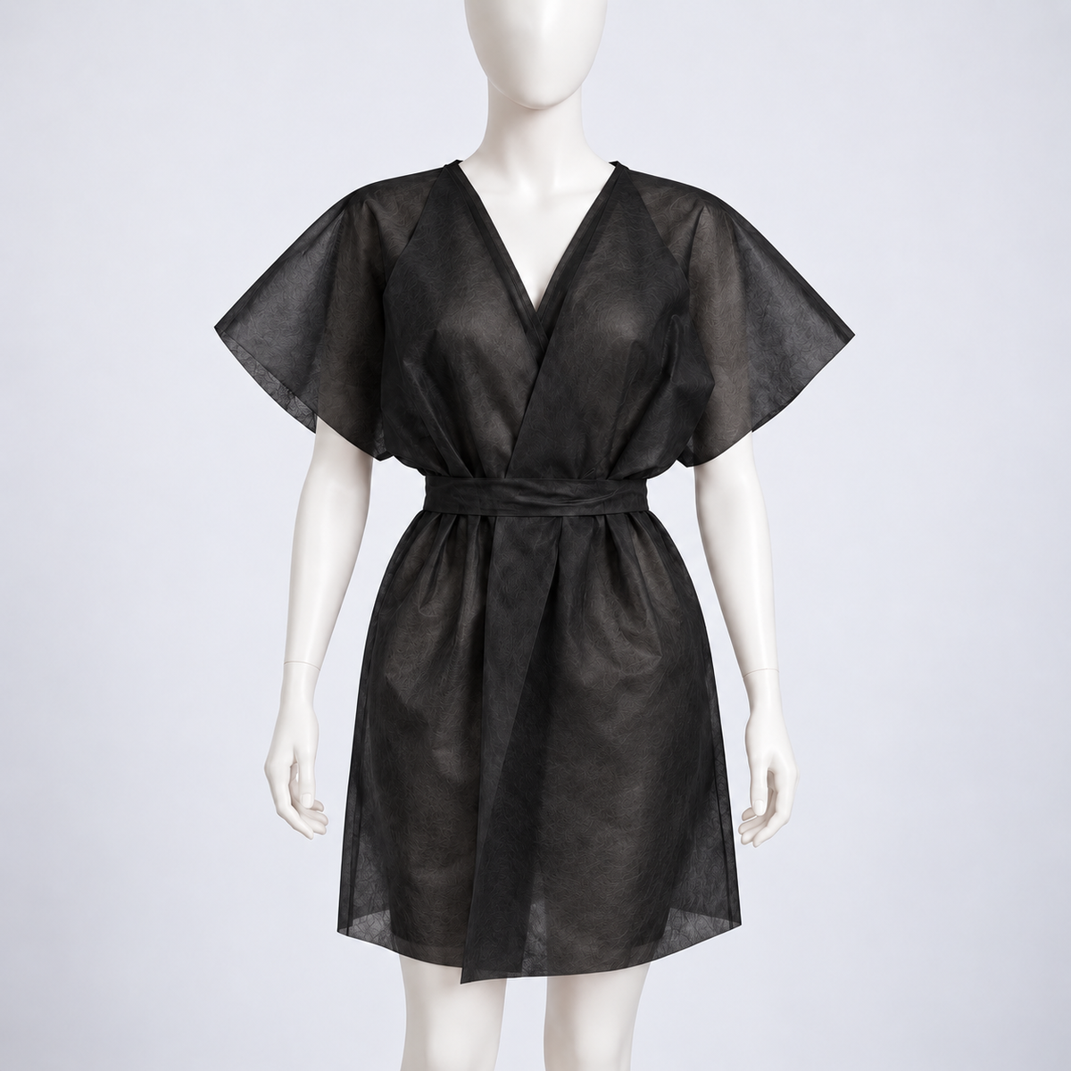 PW Kimono en non-tissé, lot de 5, noir