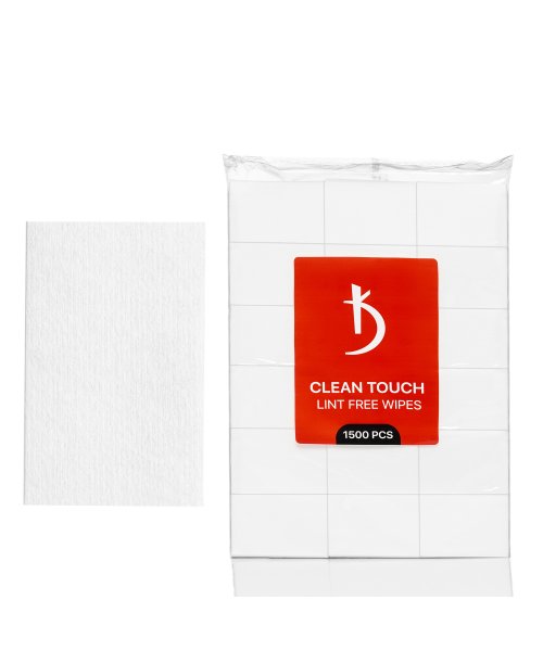 KODI Lingettes sans fibres Clean Touch, 1500 pièces.