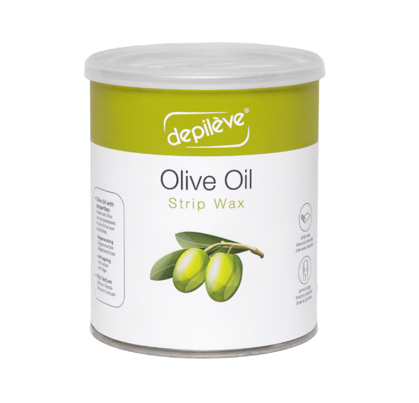 Cire Depileve OLIVE OIL Strip en pot de 800 ml
