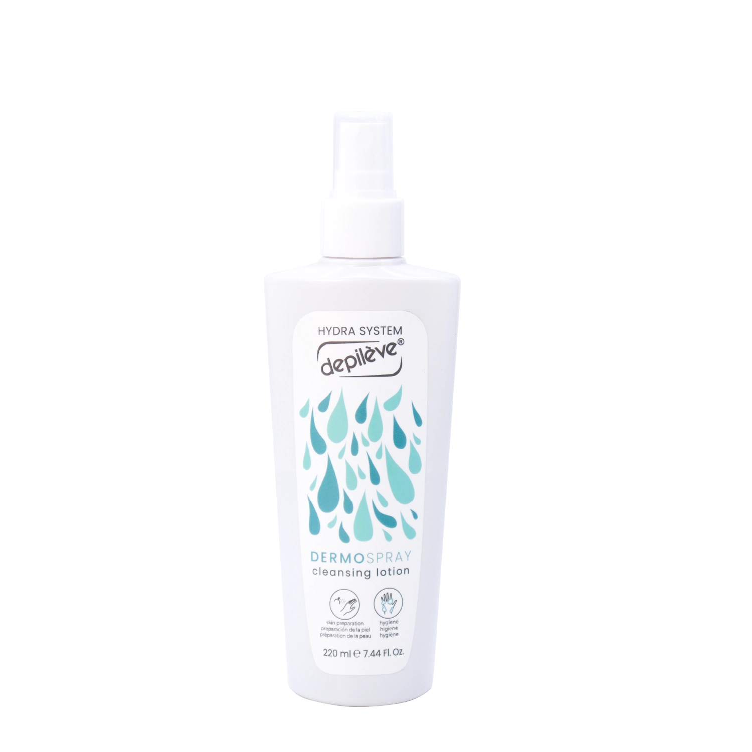 Depileve DERMO SPRAY Antiseptic cleansing spray 220 ml