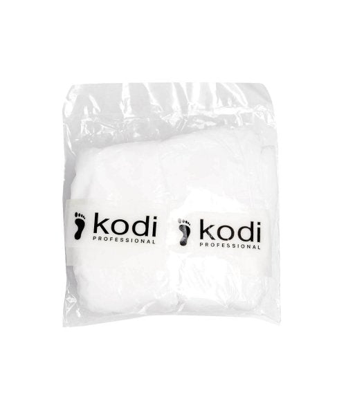 KODI Disposable pedicure socks with cream emulsion, 40g.