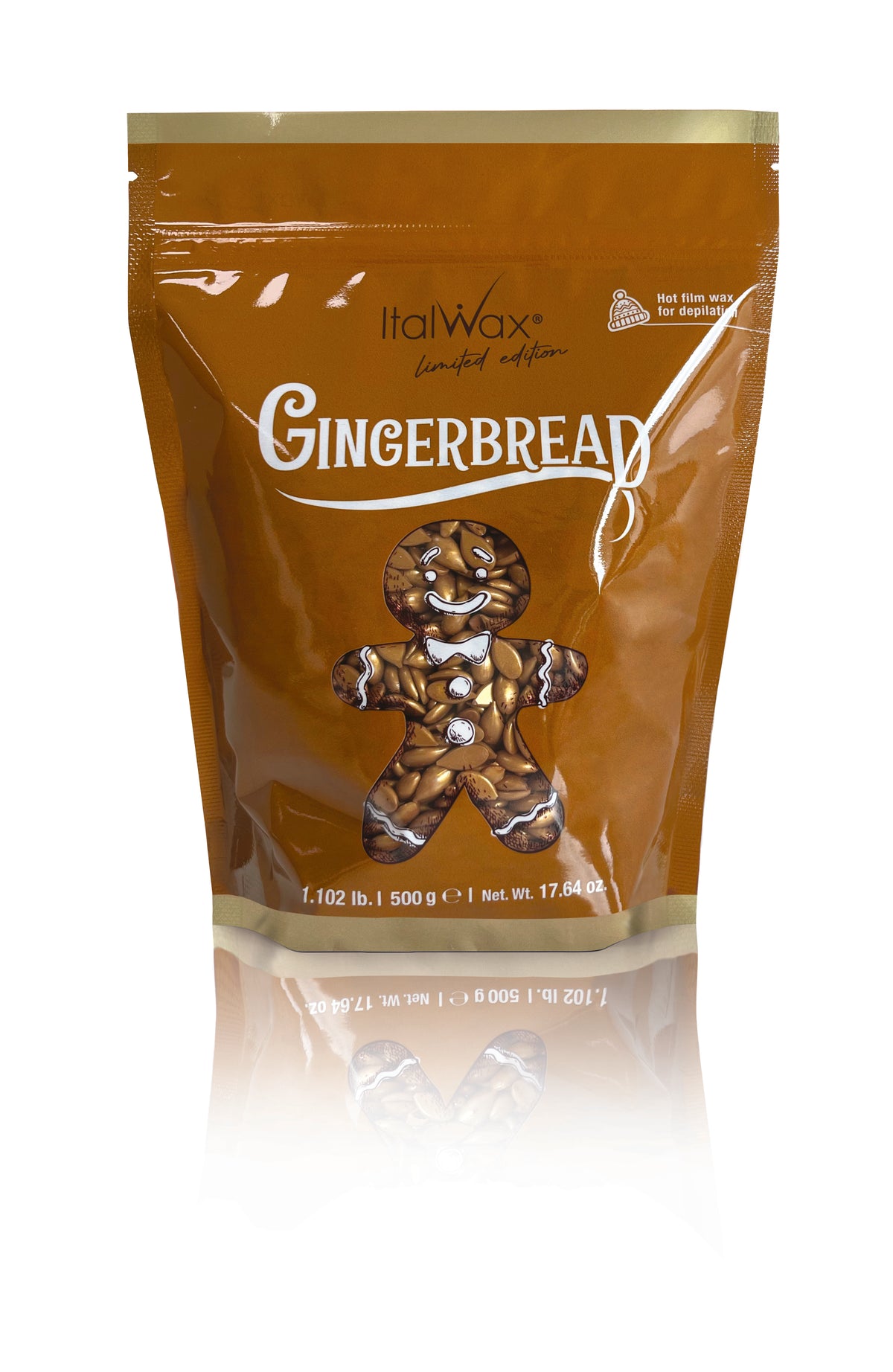 ItalWax Winter Collection Gingerbread Wax (Limited Quantity), 500 g
