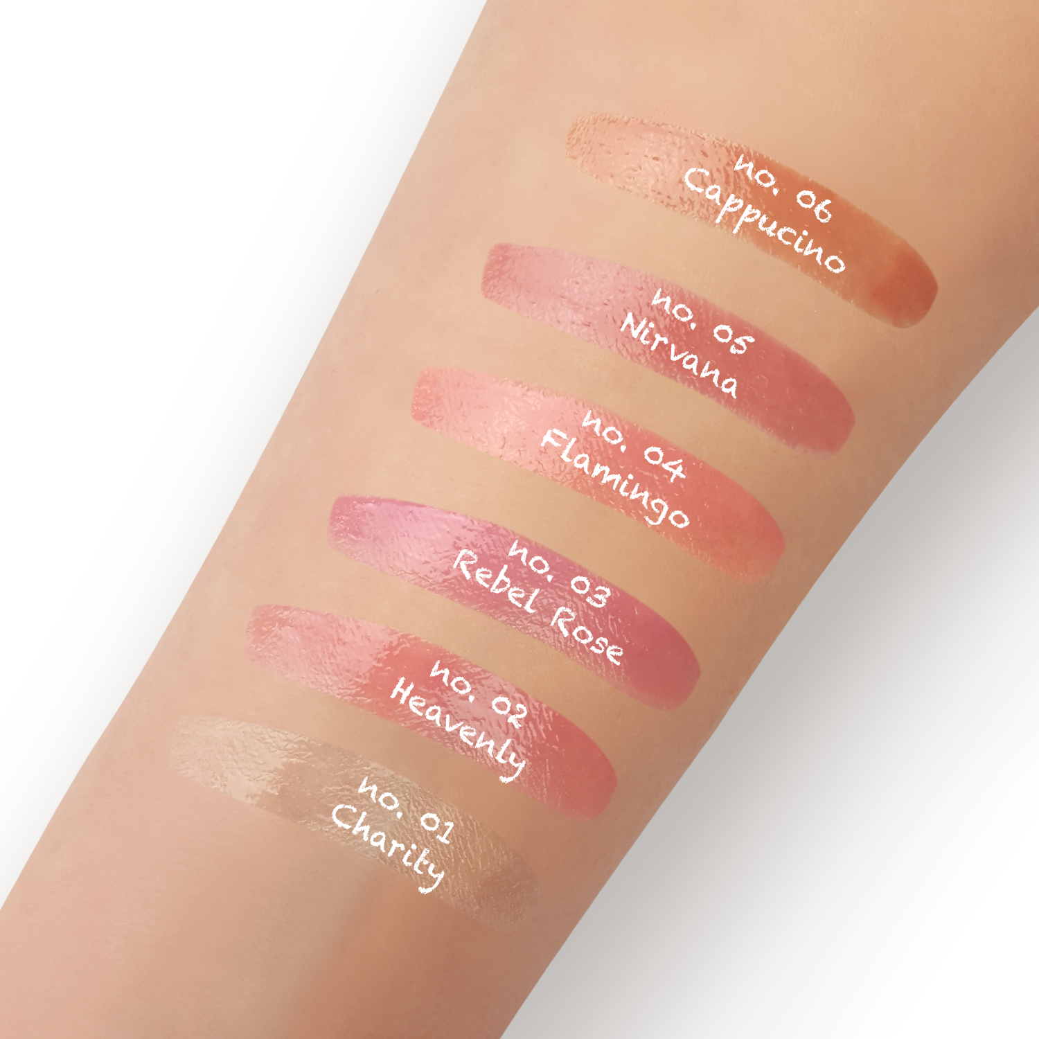 MOYRA GenZ Let it glow lipgloss 02 Heavenly