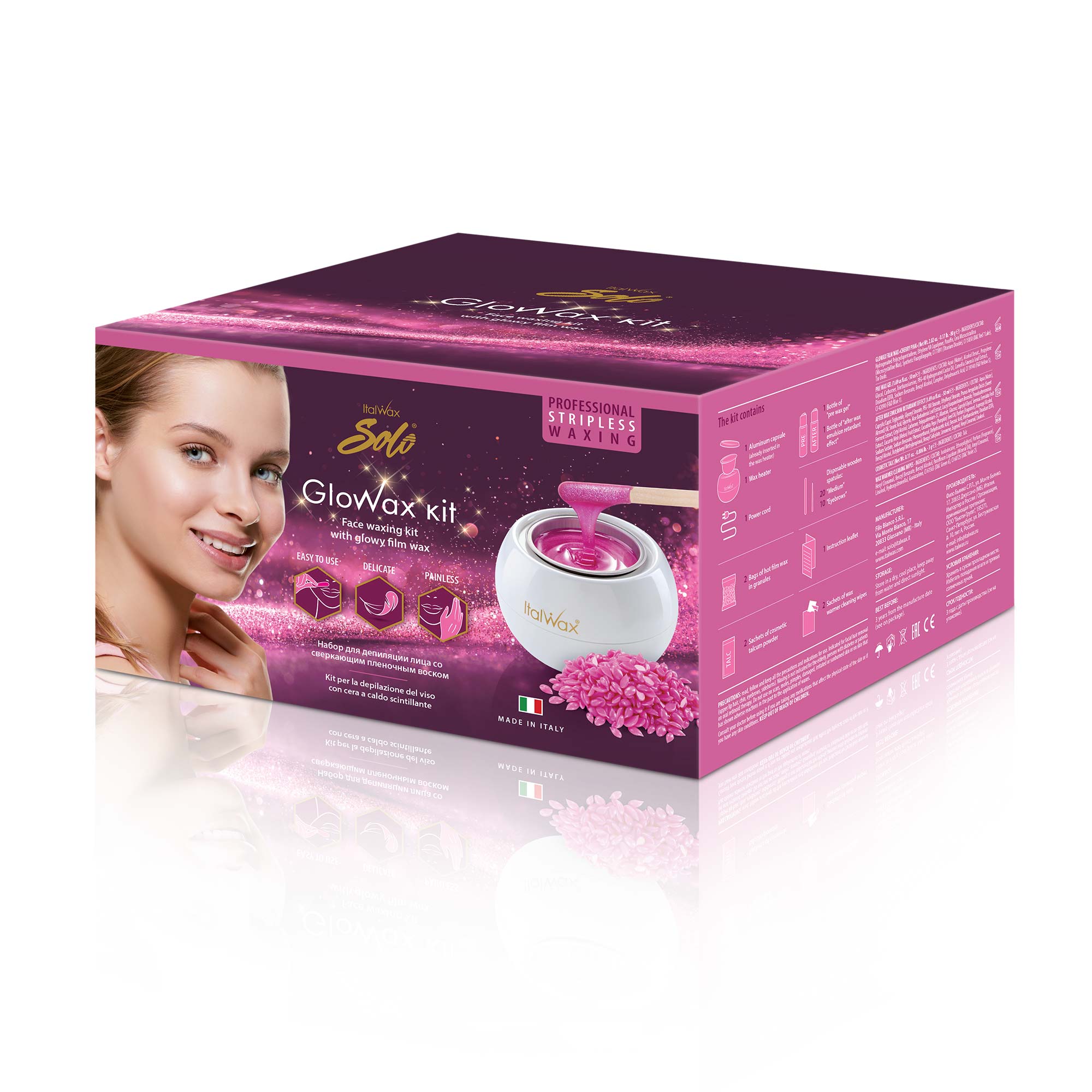 Kit ItalWax SOLO GlowWax