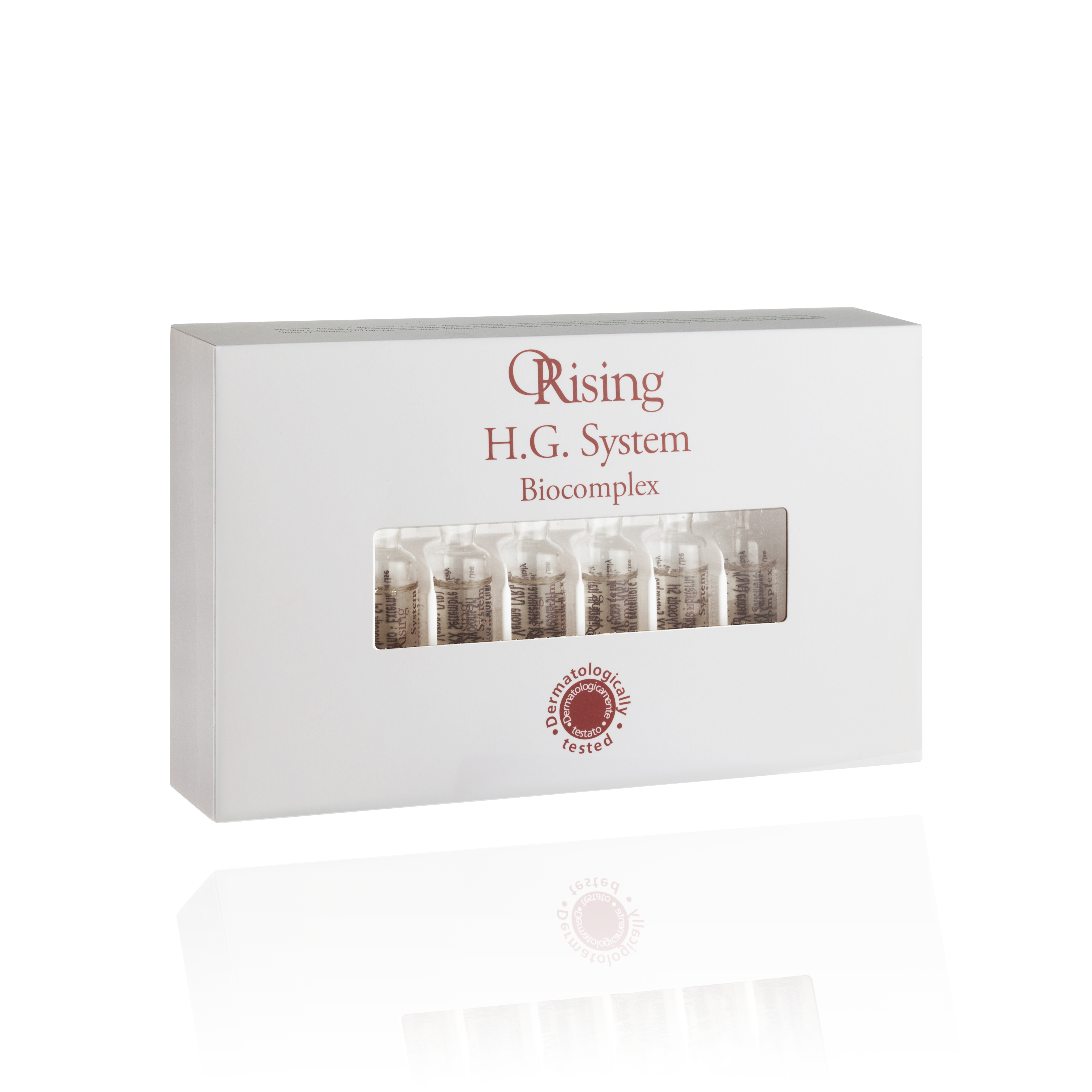 ORising Tonique-Lotion H.G. SYSTEM BIOCOMPLEX en ampoules, 12 x 7 ml
