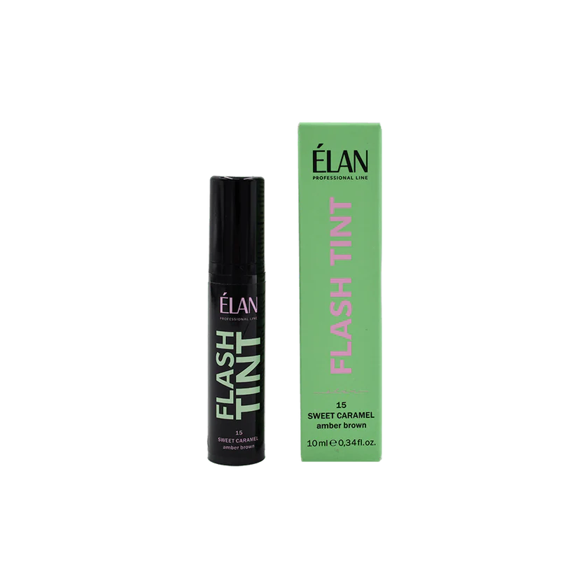 Teinture pour sourcils ELAN Flash Tint 15 Sweet Caramel, 10 ml