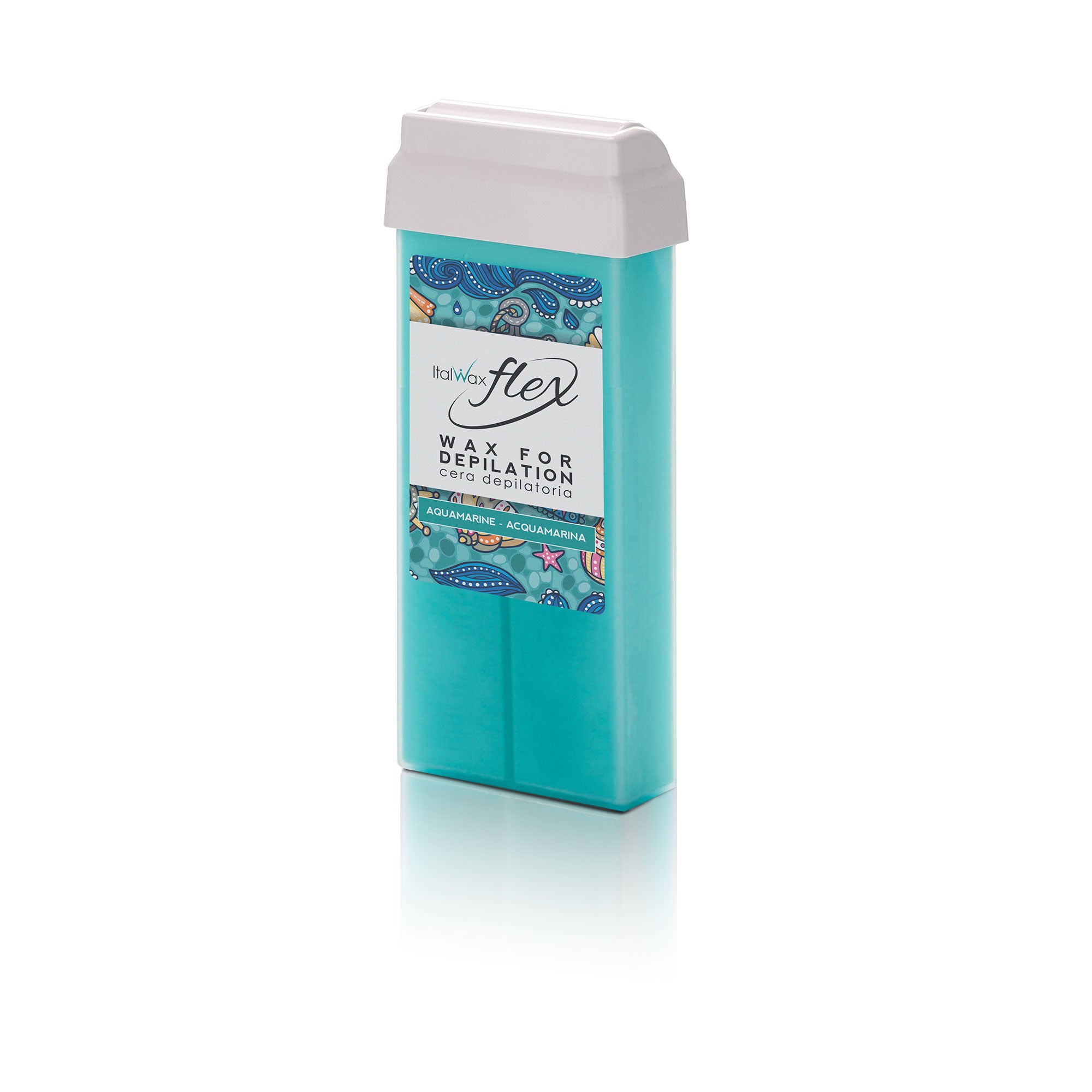 ItalWax Cire dépilatoire en cartouche FLEX - AQUAMARINE 100 ml