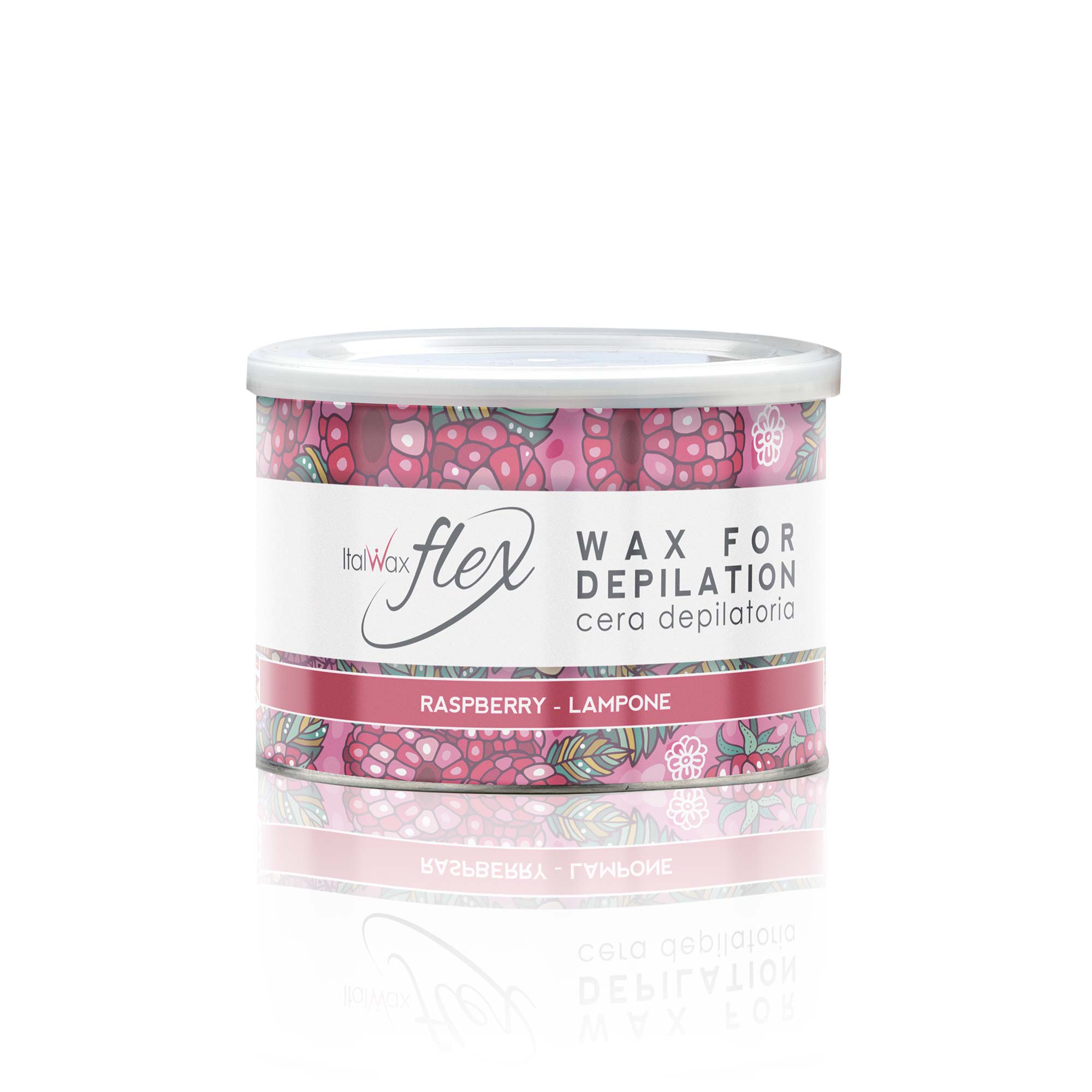 ItalWax FLEX Cire molle en pot - RASPBERRY* 400 ml