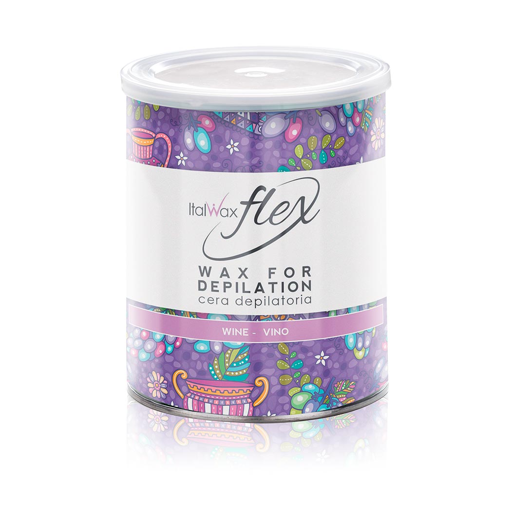 ItalWax FLEX Cire molle en pot - WINE 800 ml