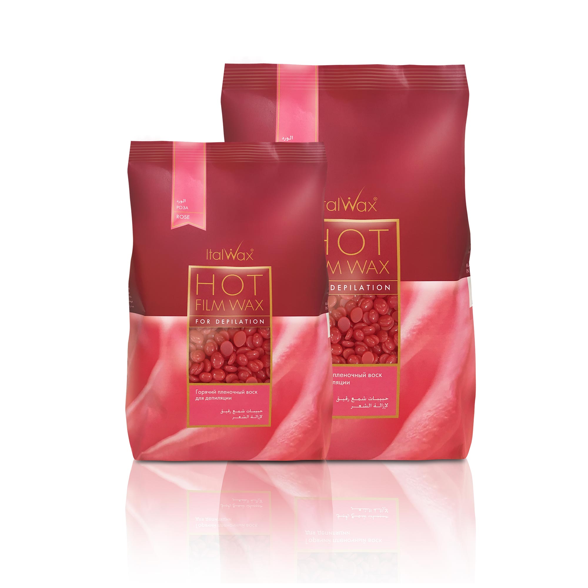 ItalWax HOT Film WAX Cire à film chaud - ROSE 500 g