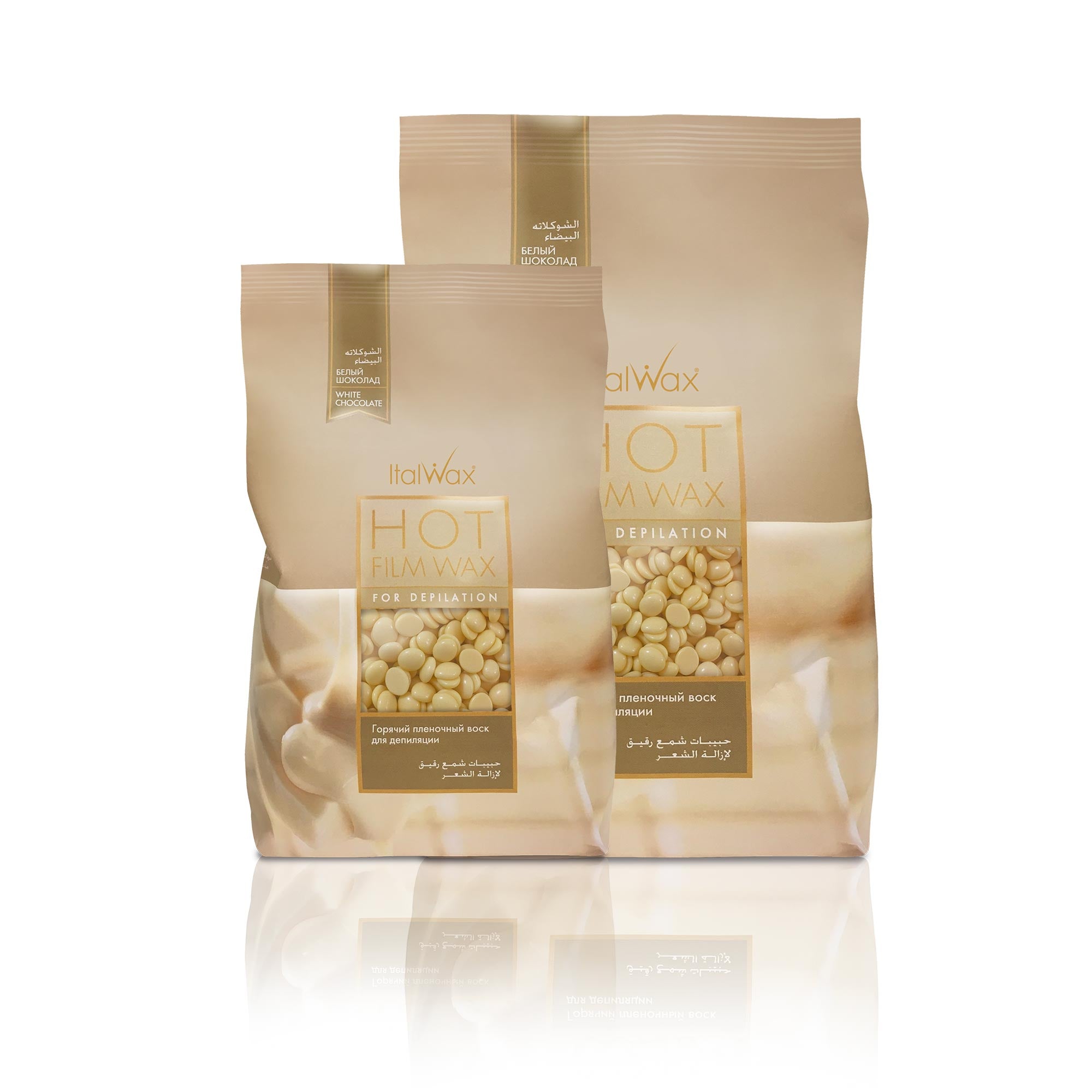 ItalWax HOT FILM WAX - WHITE CHOCOLATE 1 kg