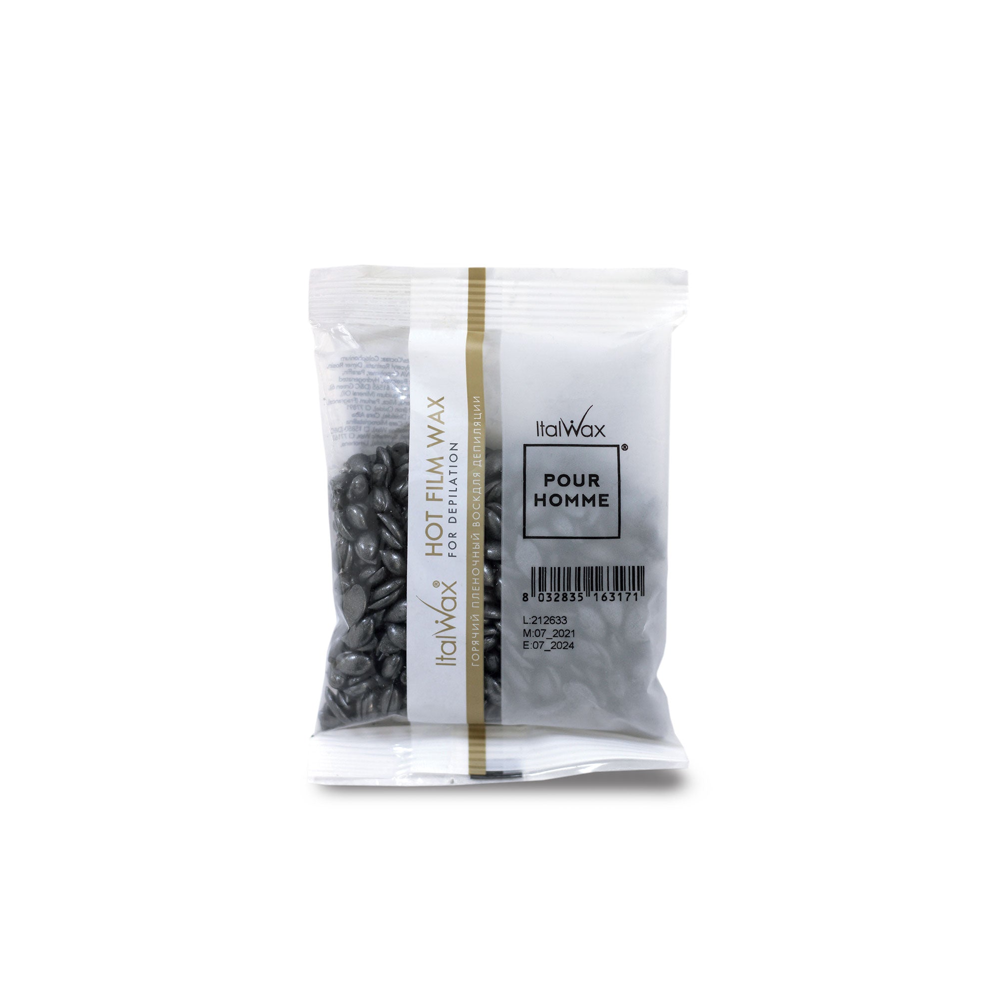 ItalWax Pour Homme Cire en feuille pour hommes 100 g