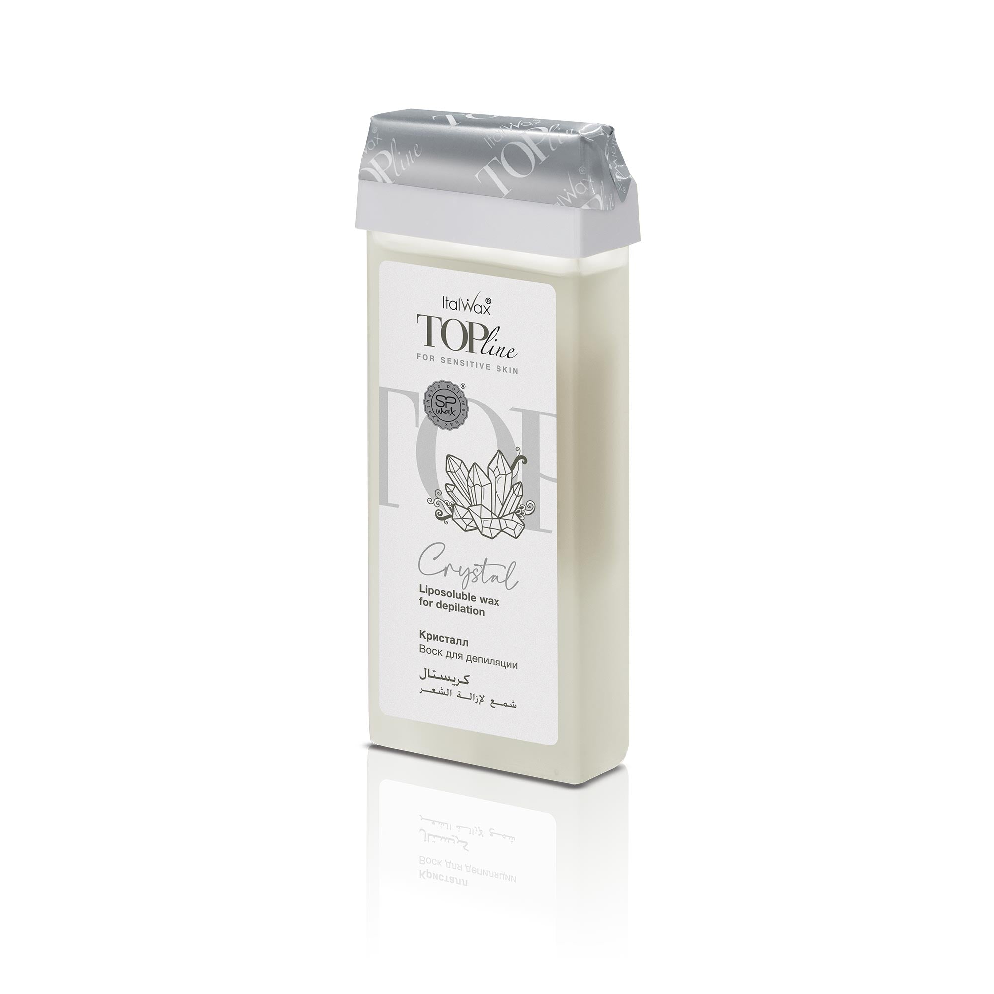 Cire dépilatoire ItalWax en cartouche TOPline - CRYSTAL 100 ml